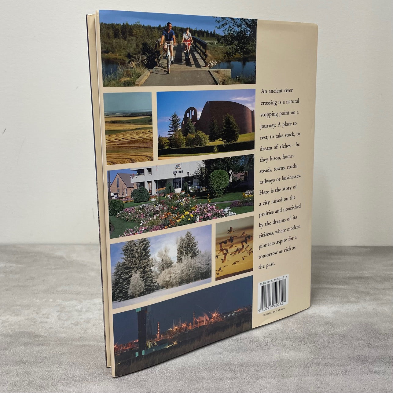 Red Deer Alberta Canada Canadian Illustrated Pictorial Local History Used Book