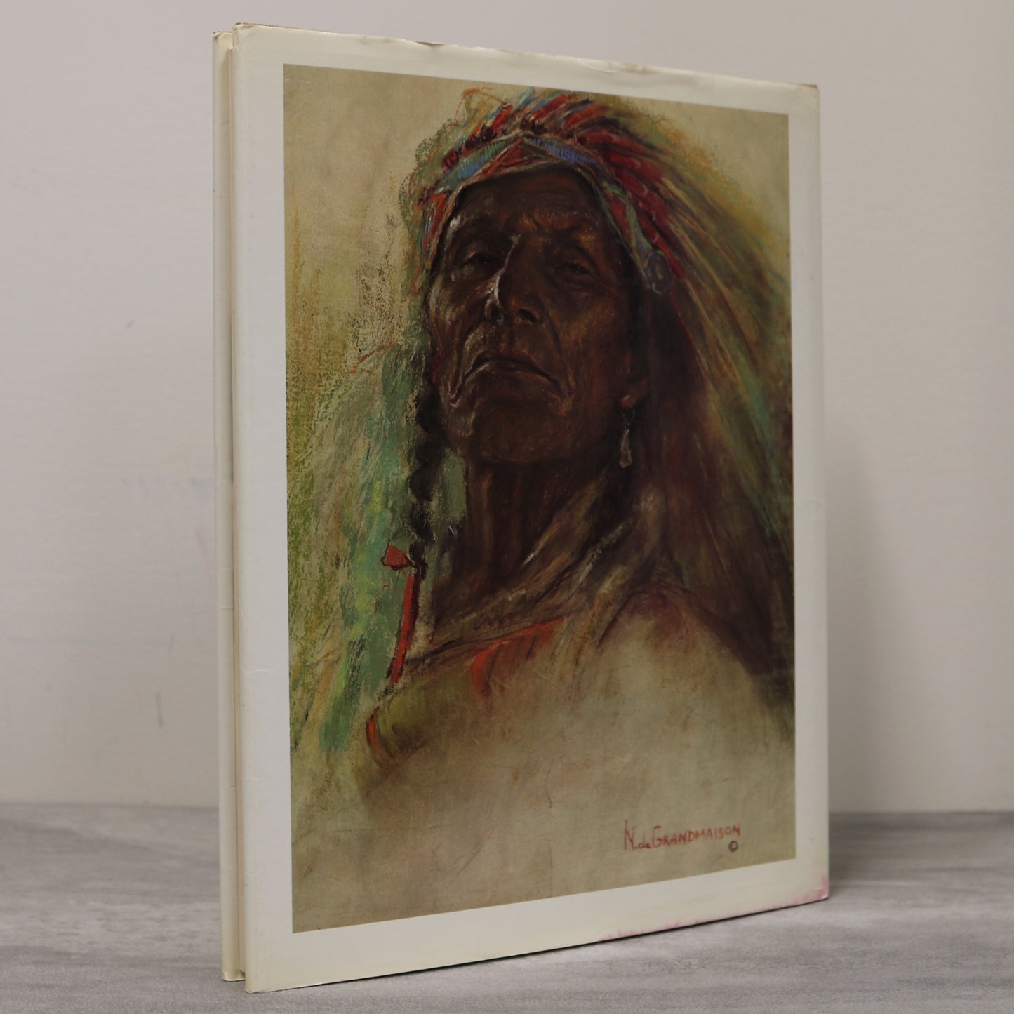 History in Their Blood Nicholas de Grandmaison Portrait Painting Art Artist Used Book