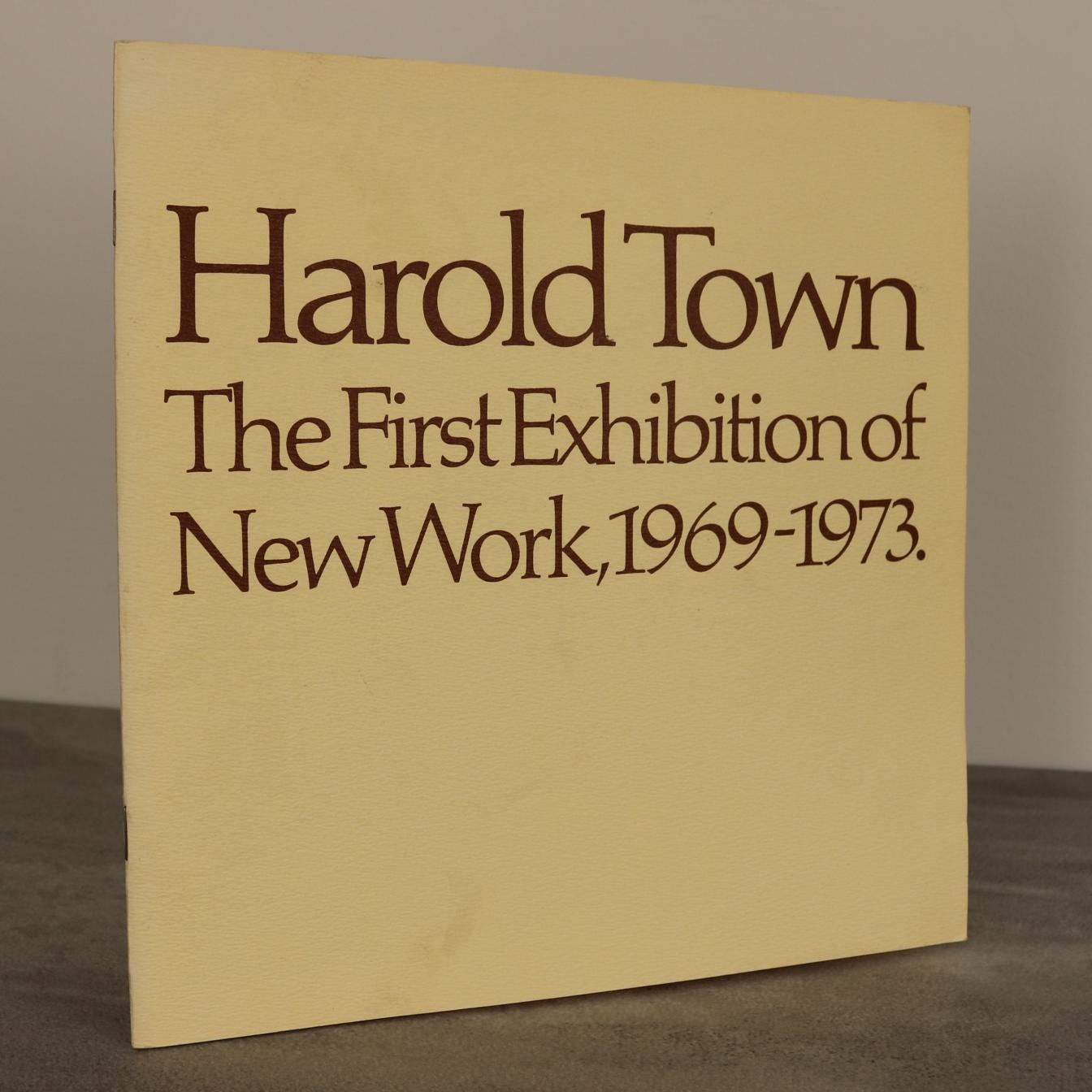 Harold Town Canada Canadian Abstract Artists Painter Paintings Art Used Book