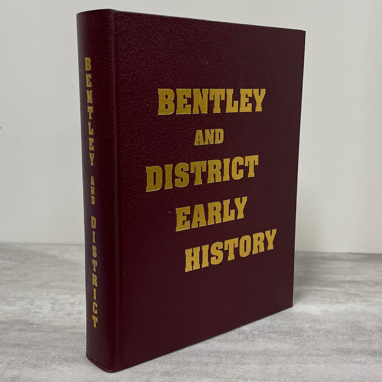 Bentley District Early Local History Lacombe County Alberta Canada Canadian Used Book