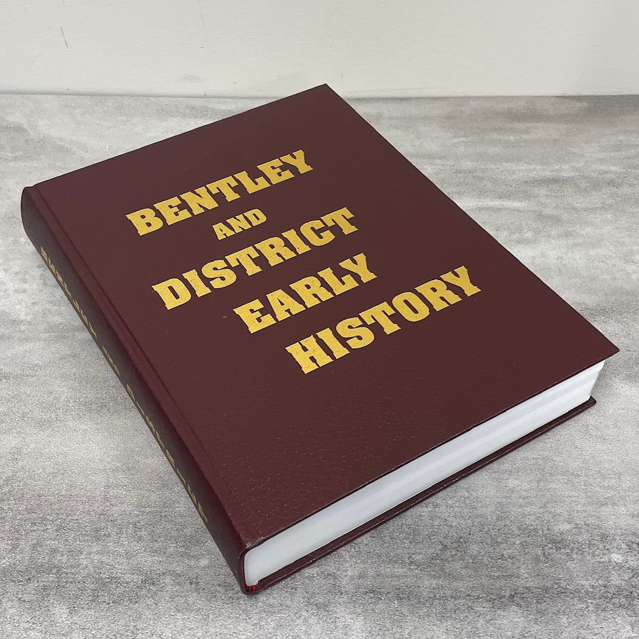 Bentley District Early Local History Lacombe County Alberta Canada Canadian Used Book