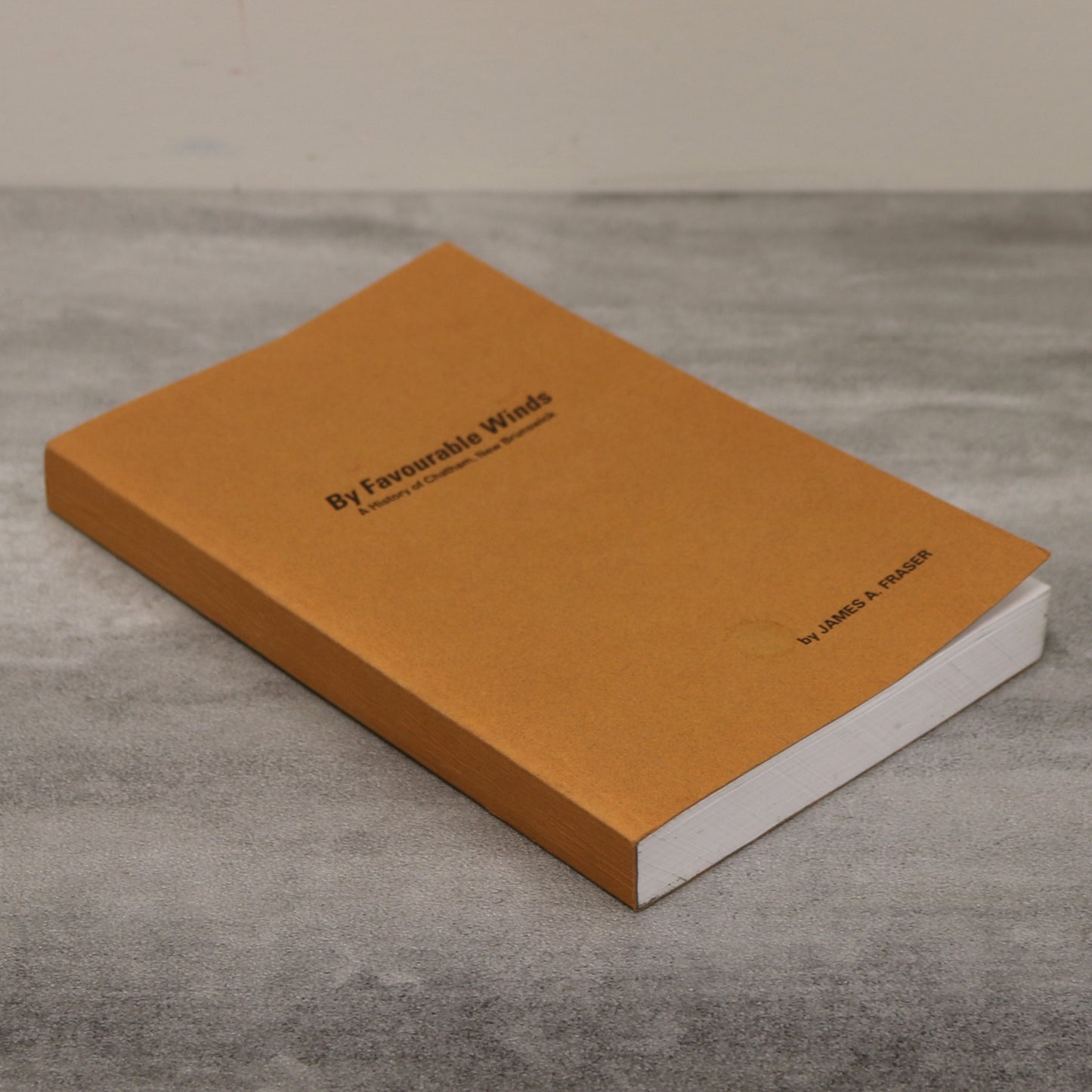 By Favourable Winds Chatham New Brunswick Canada Canadian History Used Book