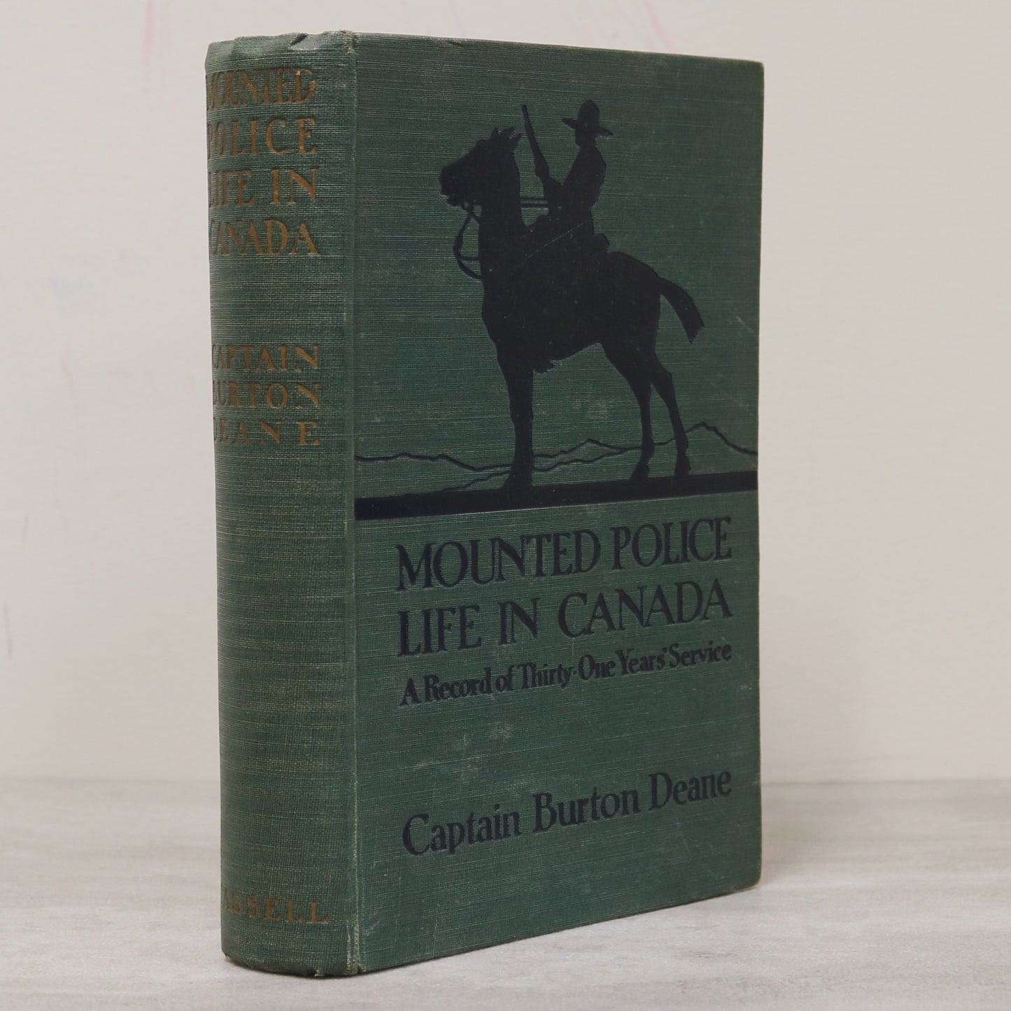 Mounted Police Life in Canada Record Calgary Royal Canadian History RCMP Used Book