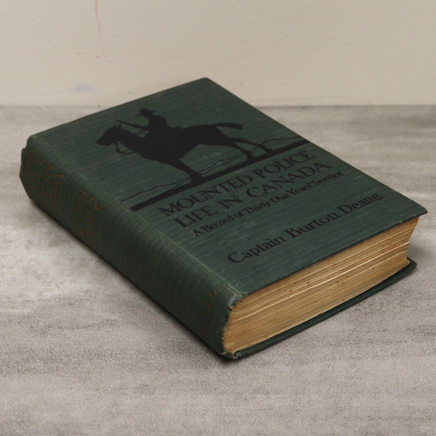 Mounted Police Life in Canada Record Calgary Royal Canadian History RCMP Used Book