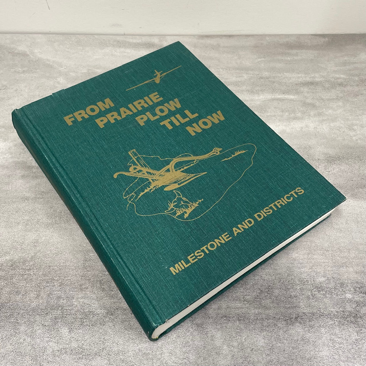 From Prairie Plow Till Now Milestone Saskatchewan Canada History Used Book