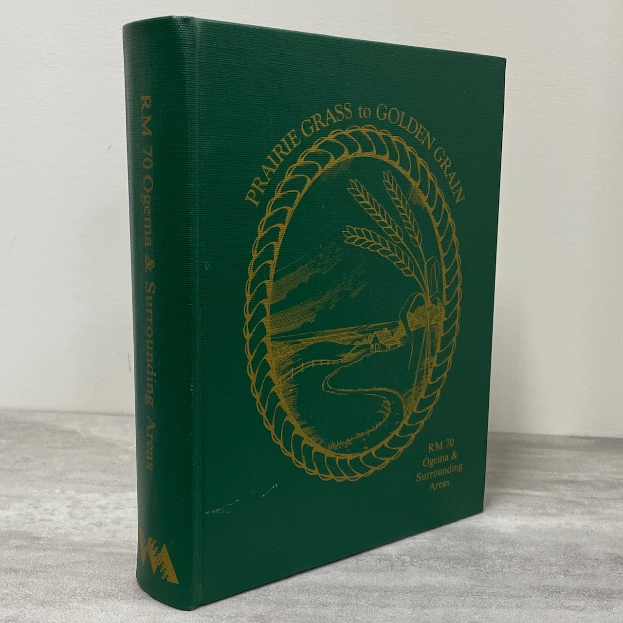 Prairie Grass Golden Grain Ogema Saskatchewan History Canada Canadian Used Book