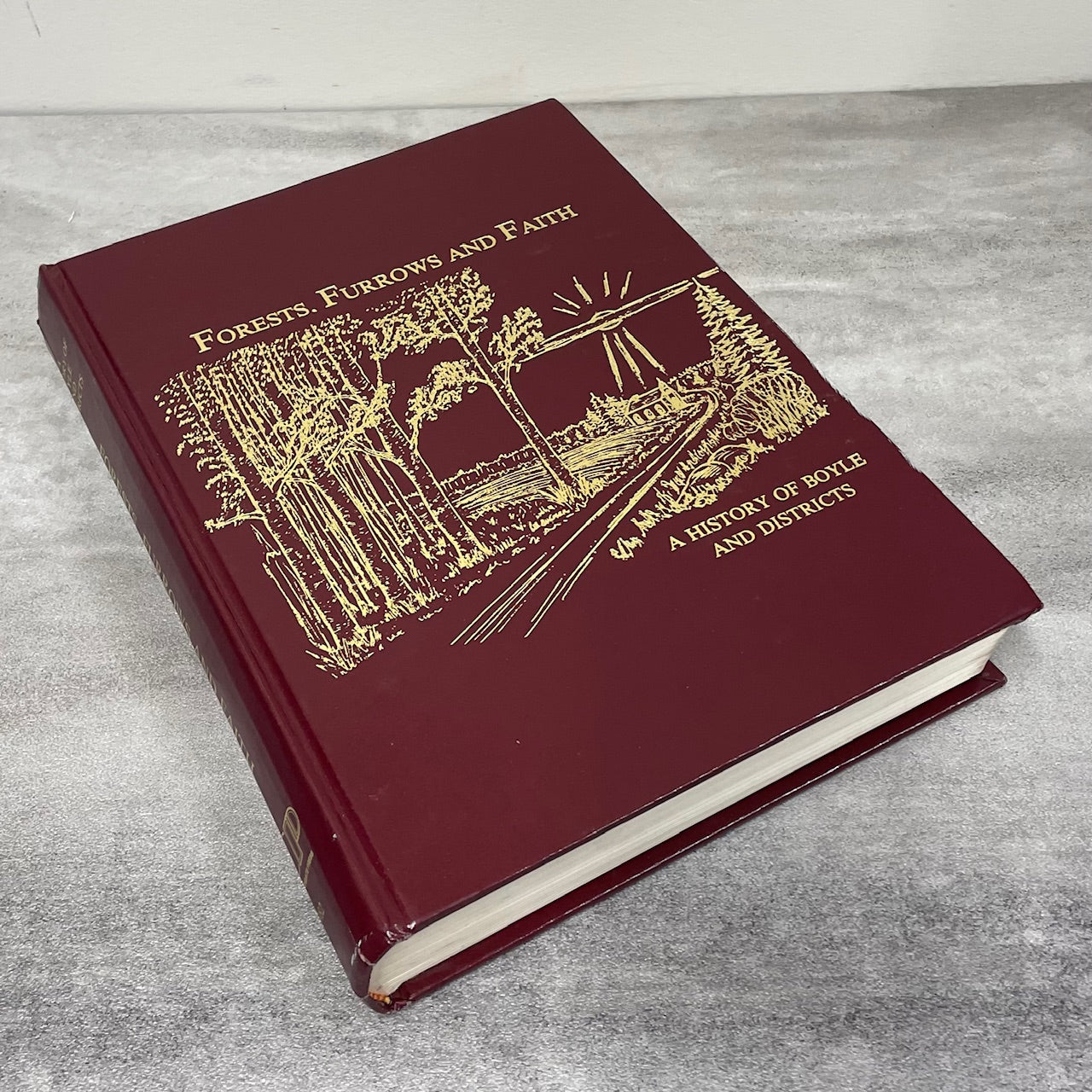 Forests Furrows Faith Boyle Alberta Canada Canadian Local History Used Book