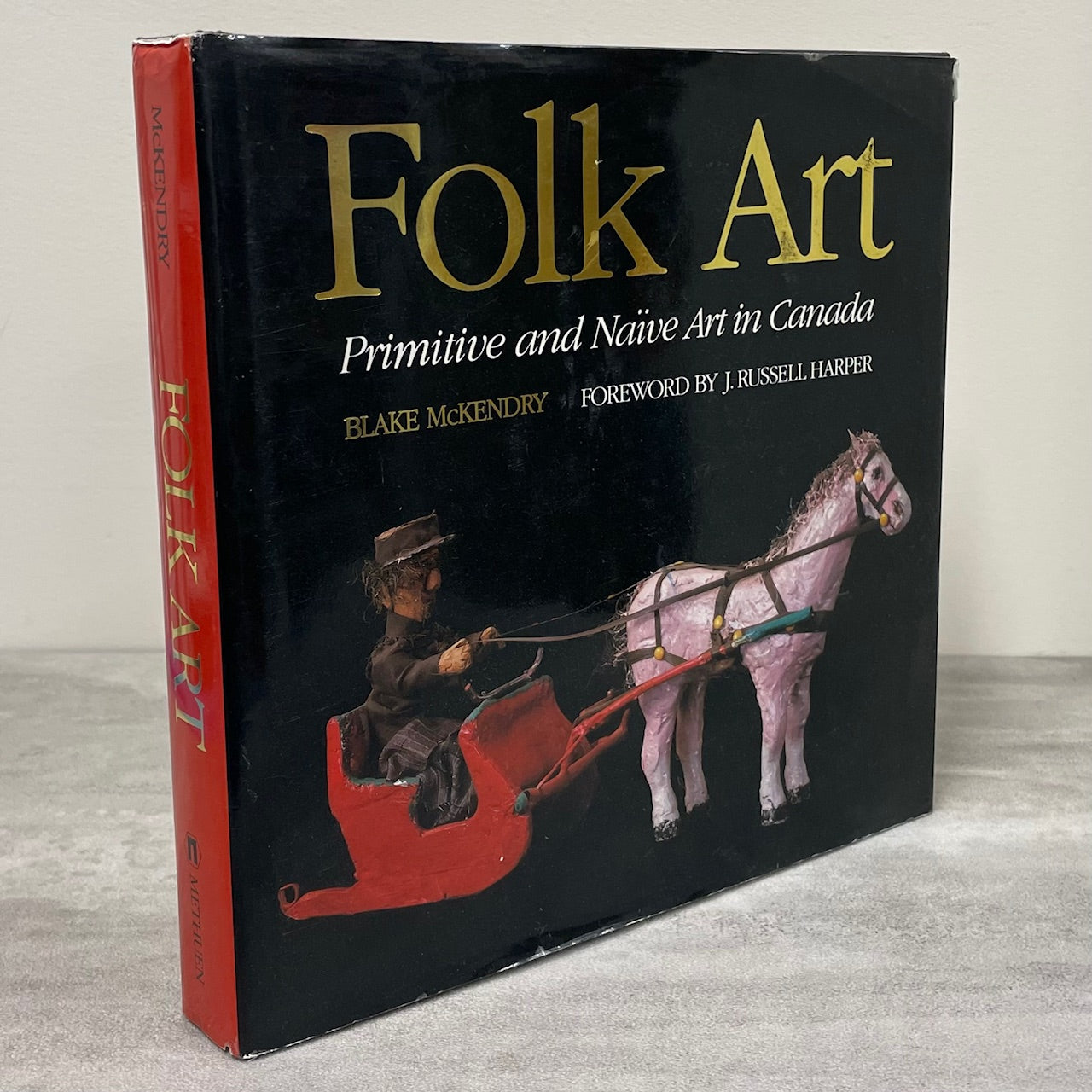 Folk Art Canada Canadian Primitive Naive Artist Sculpture Painting Used Book
