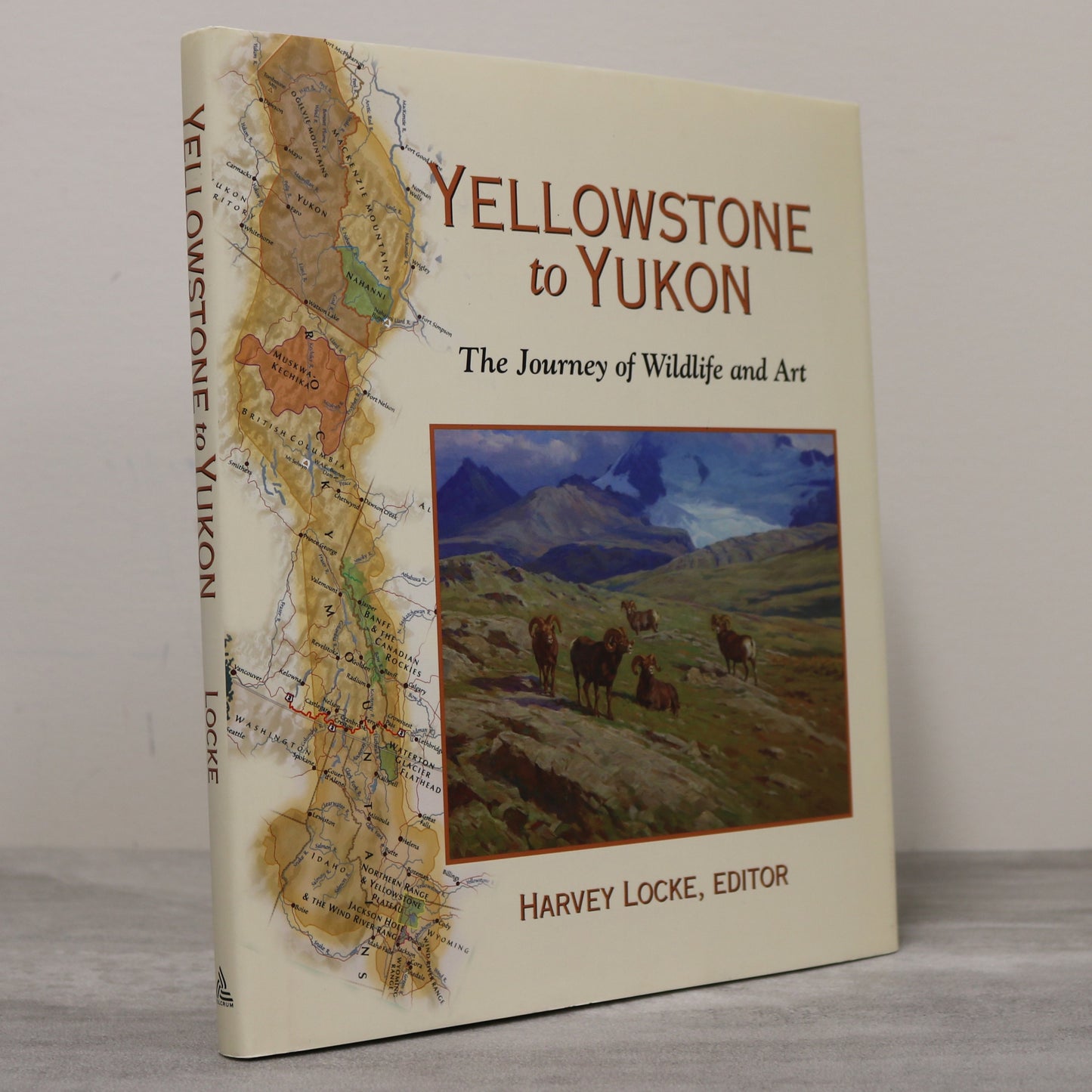 Yellowstone to Yukon Wildlife Animals Artist Painter Canadian Paintings Art Used Book