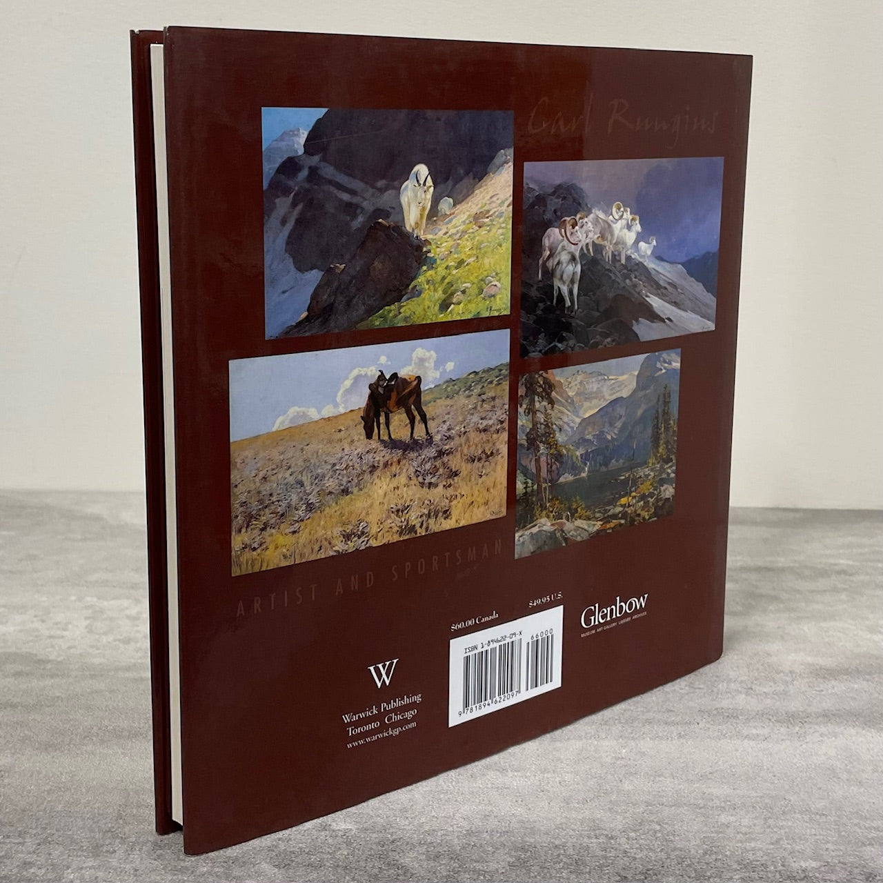 Carl Rungius Artist Canadian USA Big Game Wildlife Nature Art Painter Painting Book