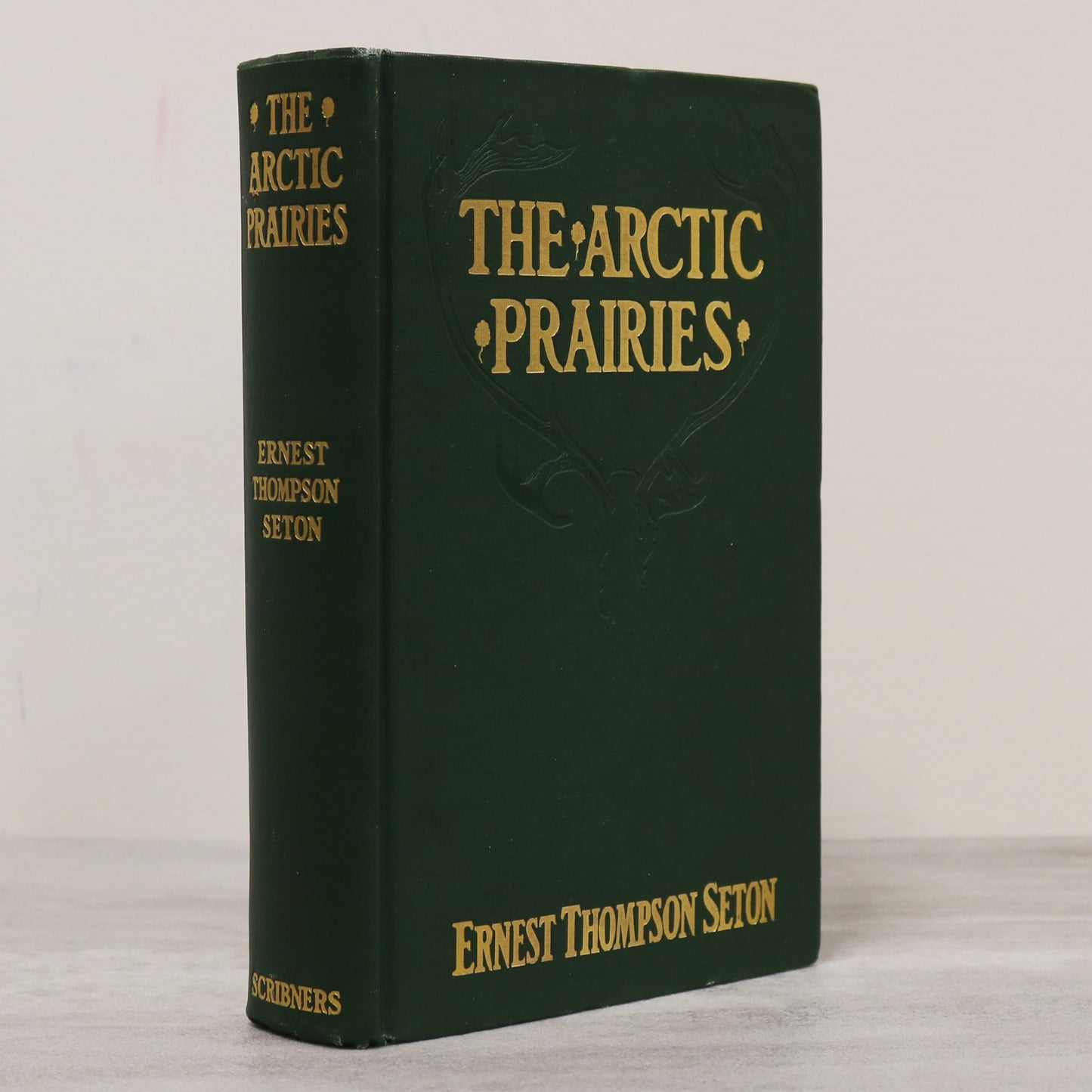 The Arctic Prairies Ernest Thompson Seton Travel Canoe Caribou Natural History Book
