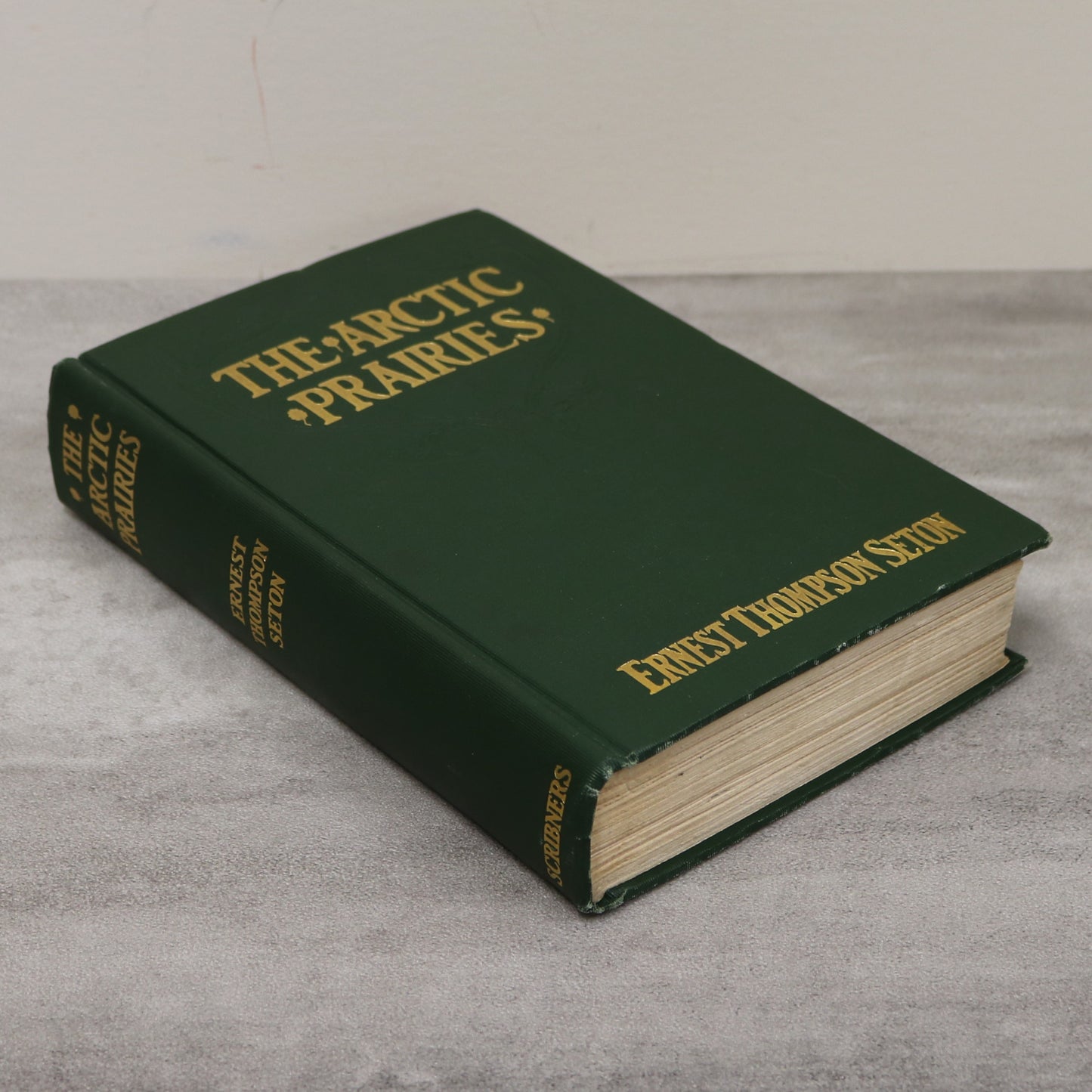 The Arctic Prairies Ernest Thompson Seton Travel Canoe Caribou Natural History Book