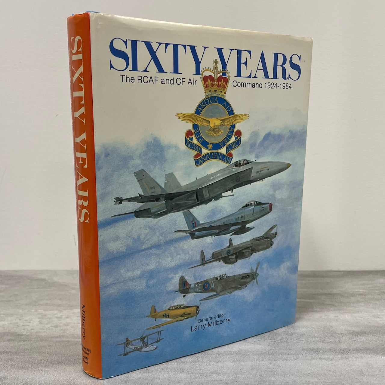 Sixty Years RCAF CF Air Command Canada Canadian Military History Used Book