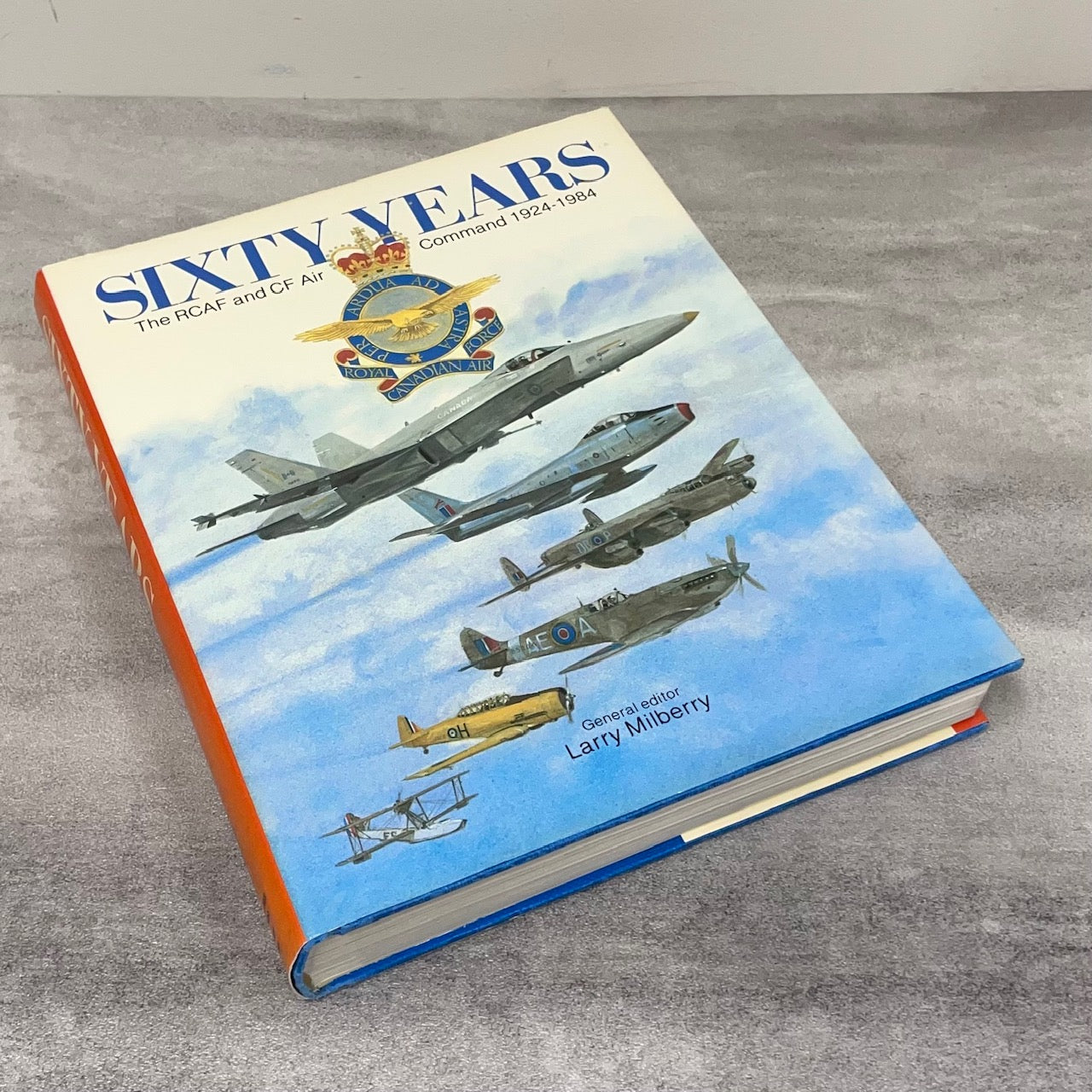 Sixty Years RCAF CF Air Command Canada Canadian Military History Used Book