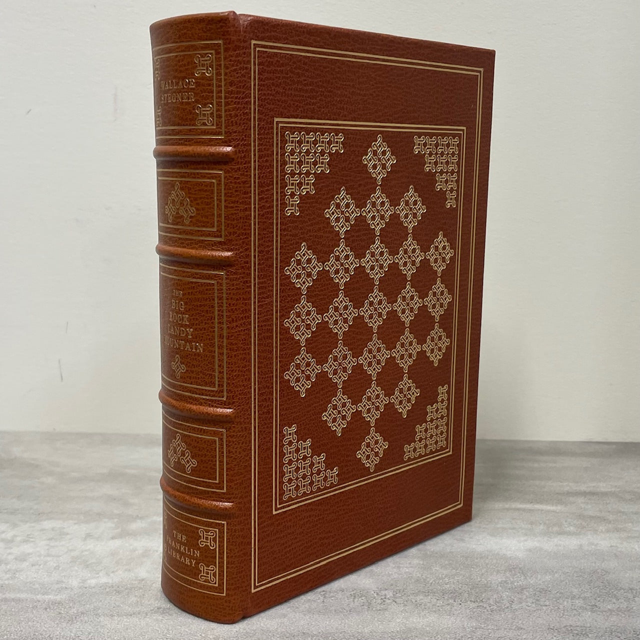 The Big Rock Candy Mountain Wallace Stegner Signed The Franklin Library Used Book