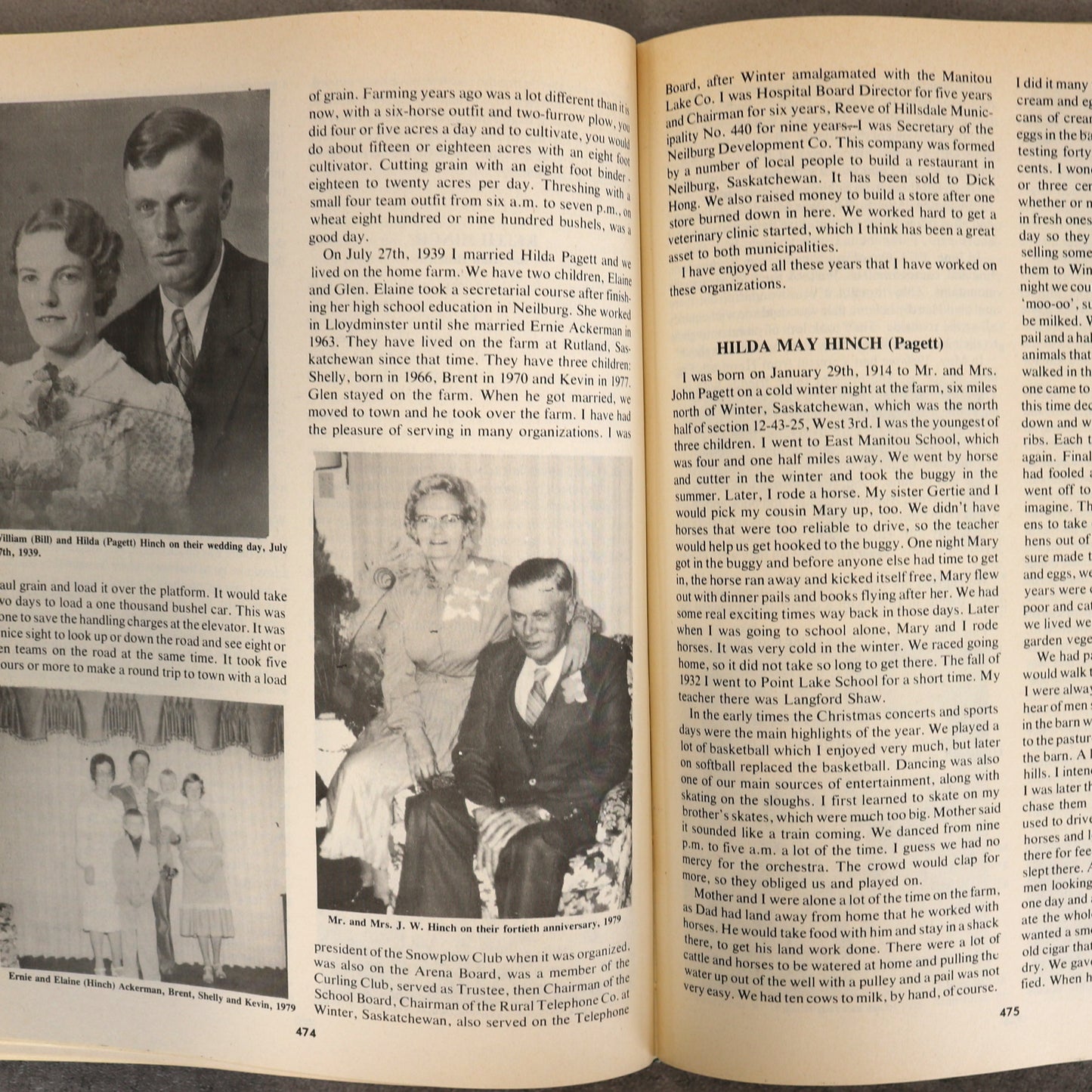 Big Manitou Country Marsden Saskatchewan Canada Canadian Local History Used Book