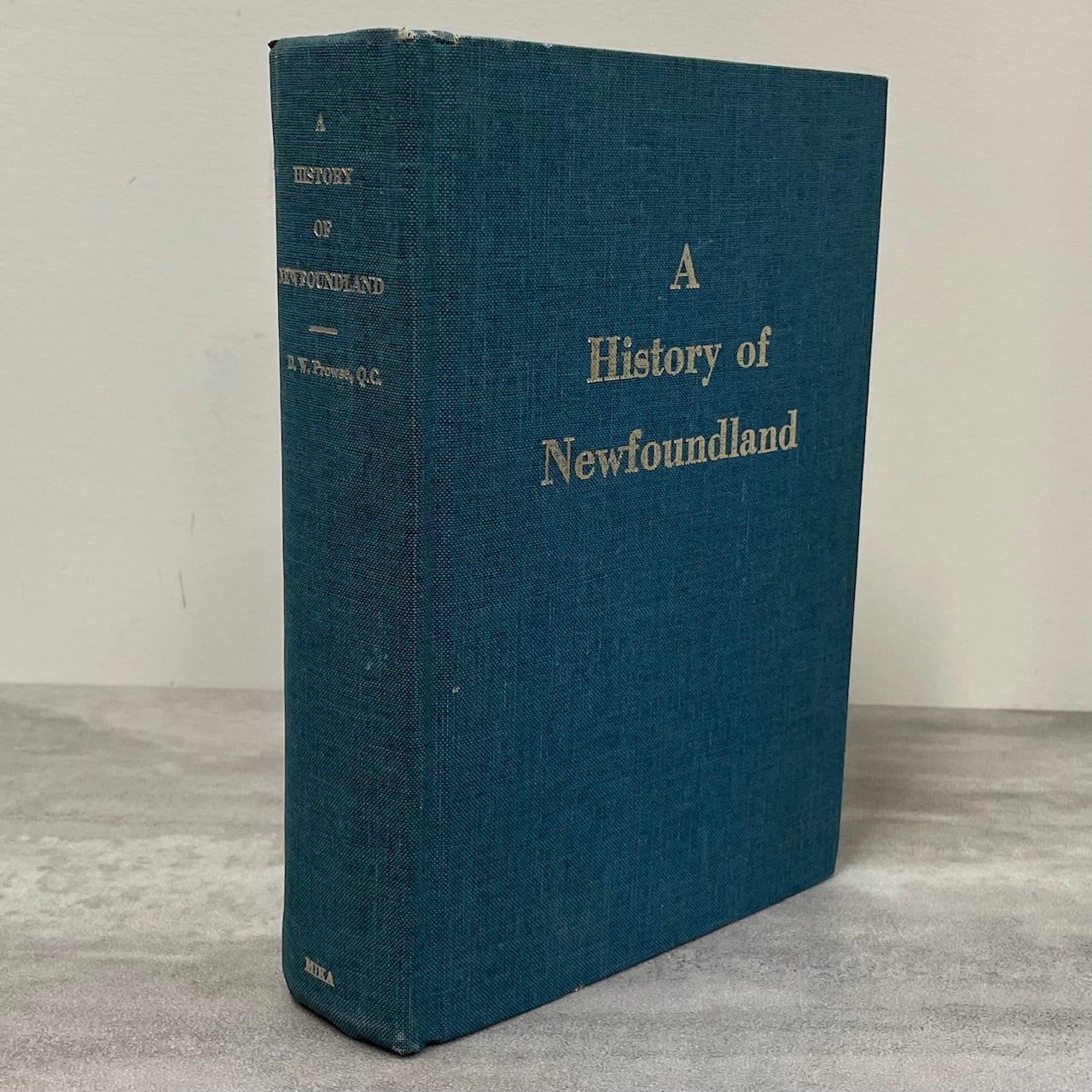 History of Newfoundland Canada Canadian St John's Prowse Used Book