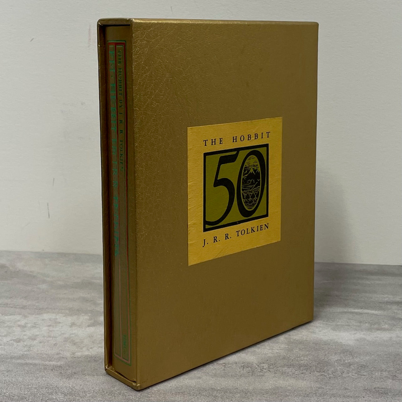 J. R. R. Tolkien The Hobbit 50th Anniversary Edition Slipcase Hardcover Used Book