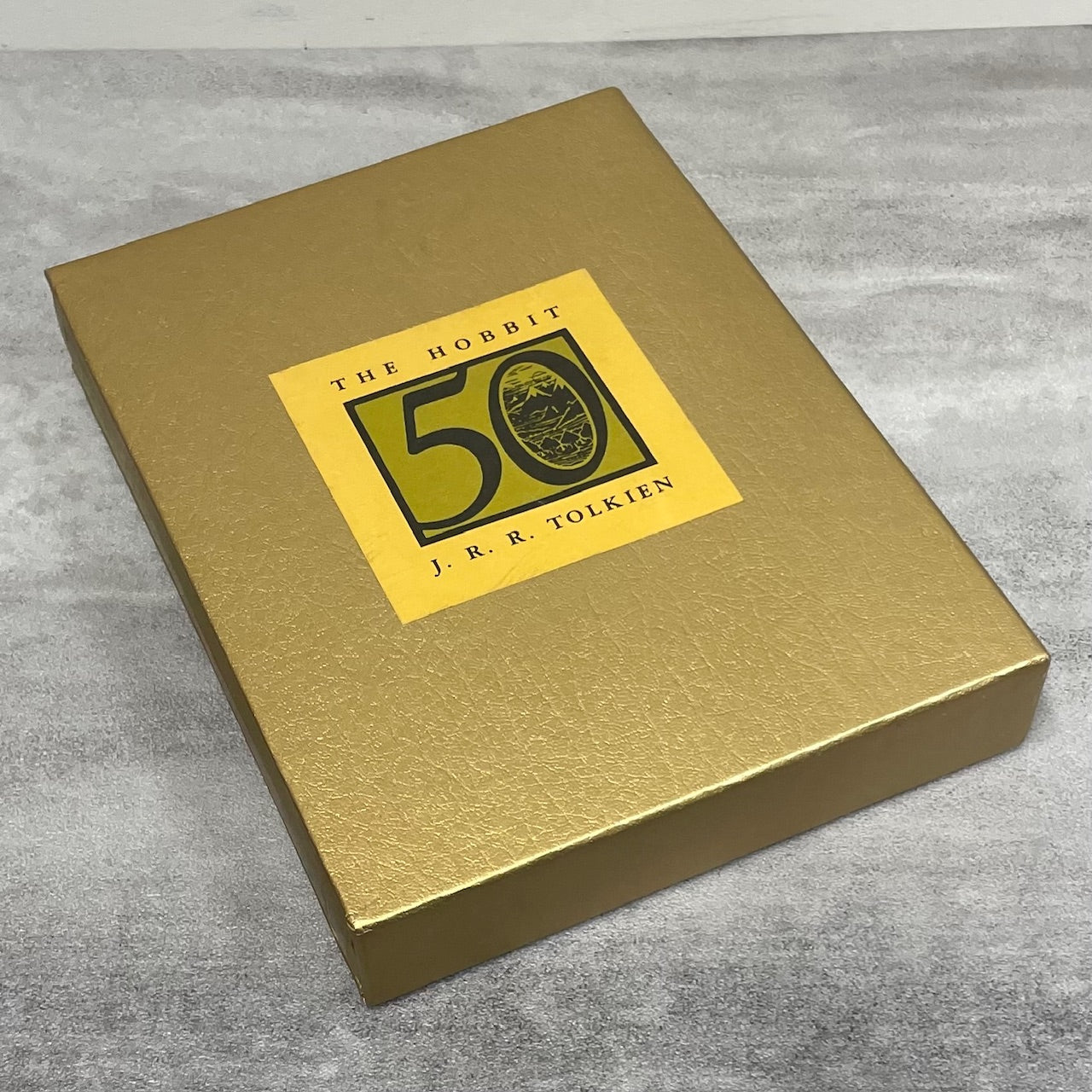 J. R. R. Tolkien The Hobbit 50th Anniversary Edition Slipcase Hardcover Used Book