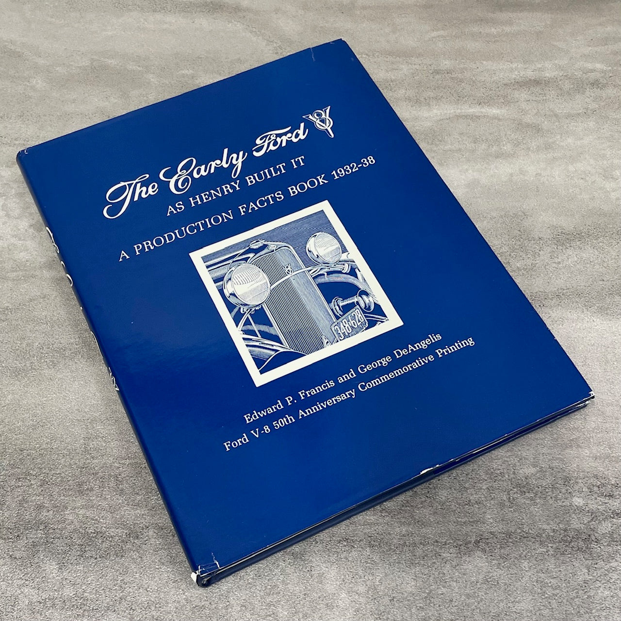 Early Ford V8 Motor Company Car Automobile Restoration Engine History Used Book