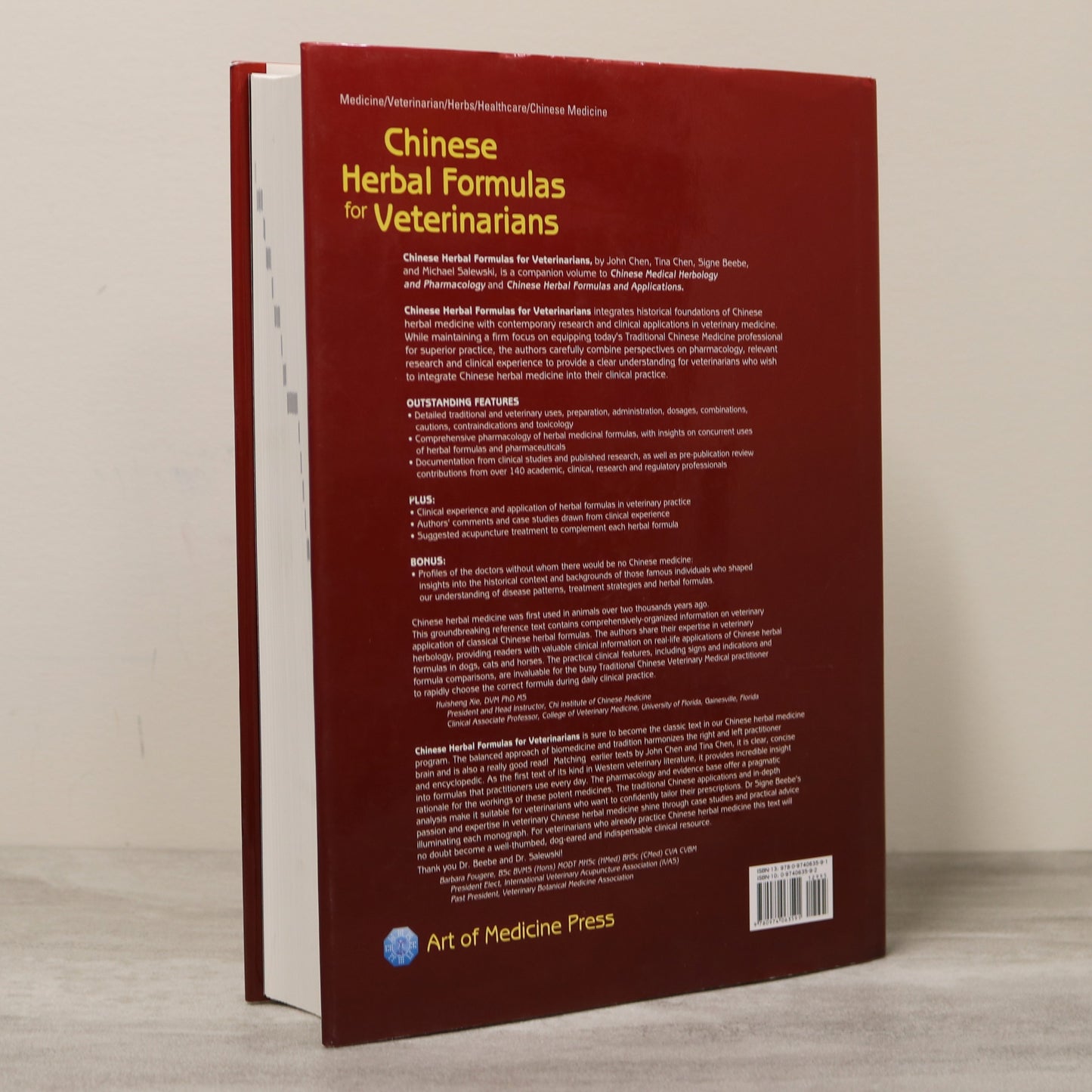 Chinese Herbal Formulas Veterinarians Vet Alternative Medicine Pet Used Book