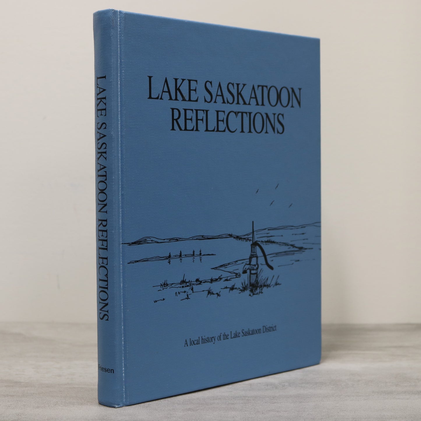 Lake Saskatoon Reflections Sexsmith Alberta Canada Canadian Local History Used Book