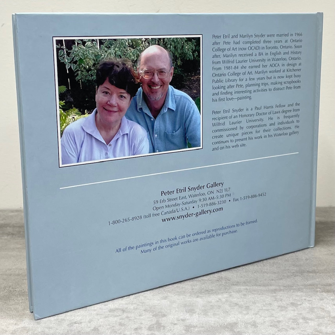 Painting Canada Peter Etril Snyder Artist Art Painter Canadian Book