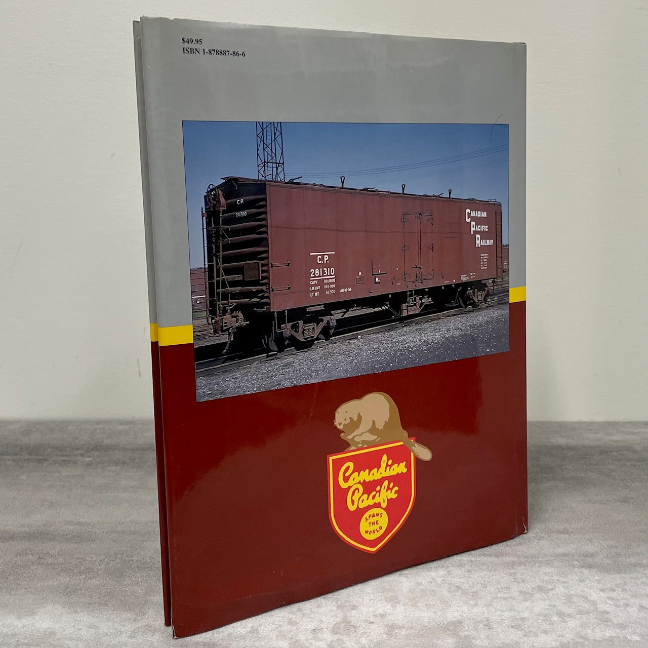 Canadian Pacific CP Railway Railroad Freight Passenger Equipment Color Guide Book