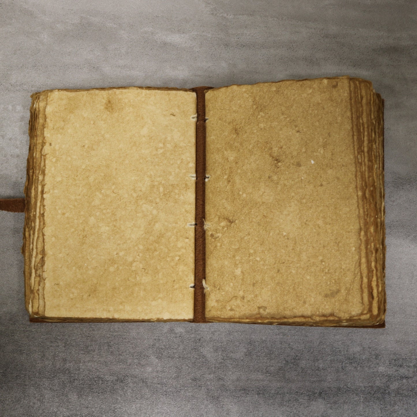 Tree Of Life Rustic Leather Journal with Antiqued Pages 6" X 8" Notebook Bound Book