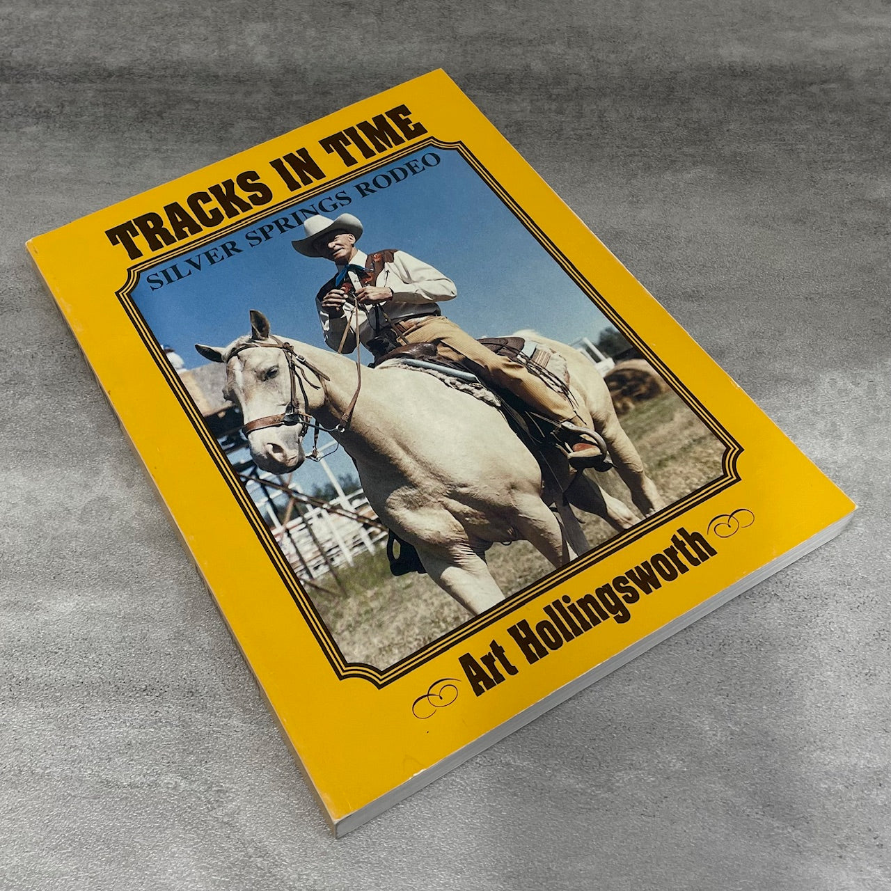Tracks in Time Autobiography Rodeo Alberta Canada Canadian Farming Cowboy Book