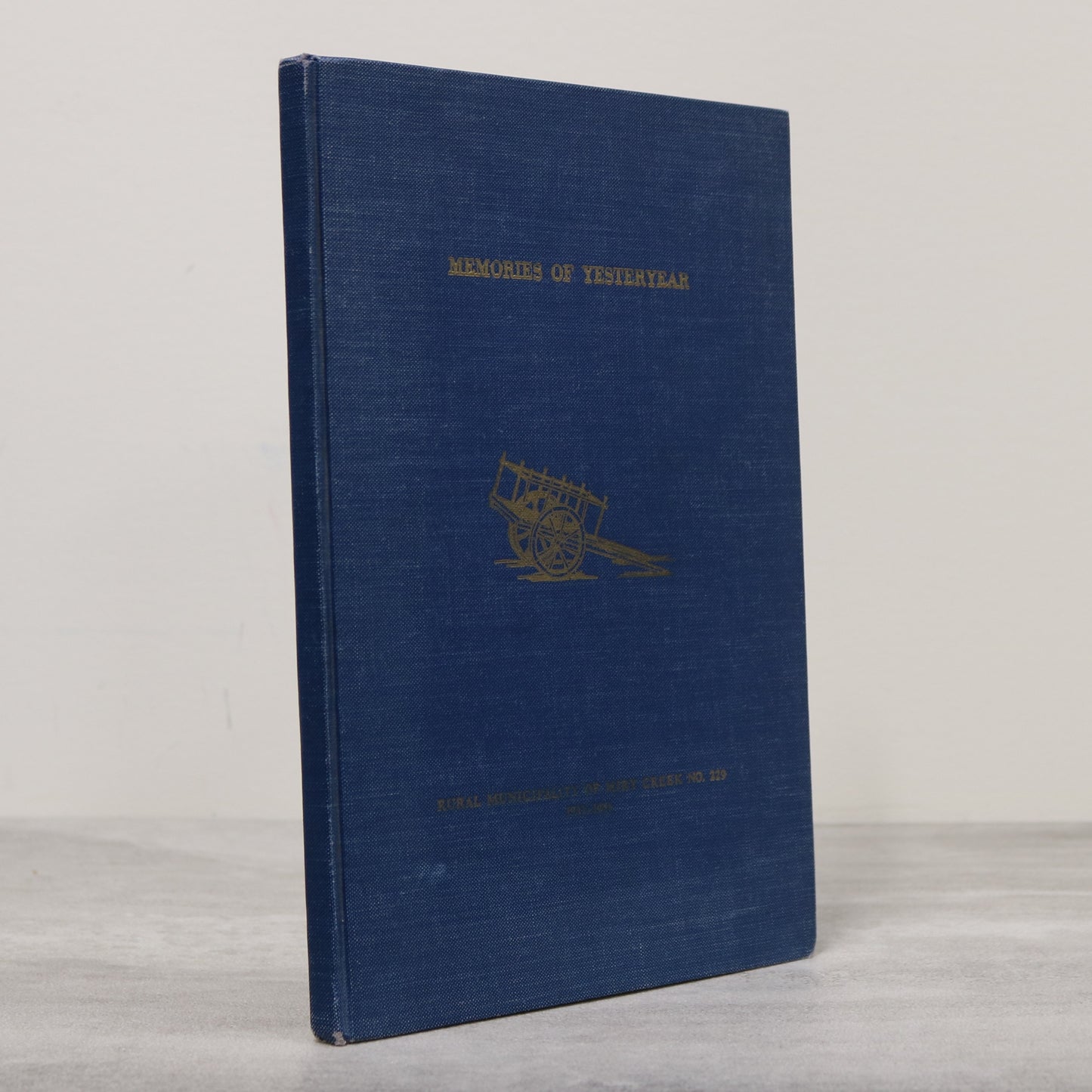 Memories of Yesteryear Lance Abbey Saskatchewan Miry Creek History Used Book