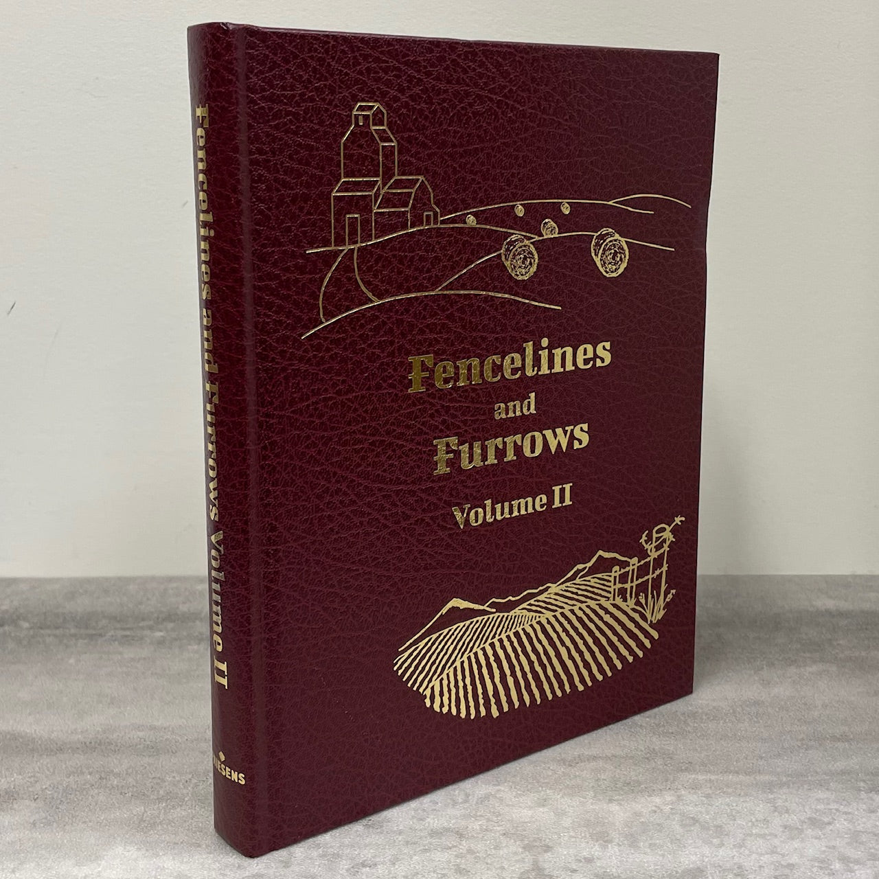 Fencelines and Furrows Vol II Blackie Brant Farrow Alberta History Canada Book