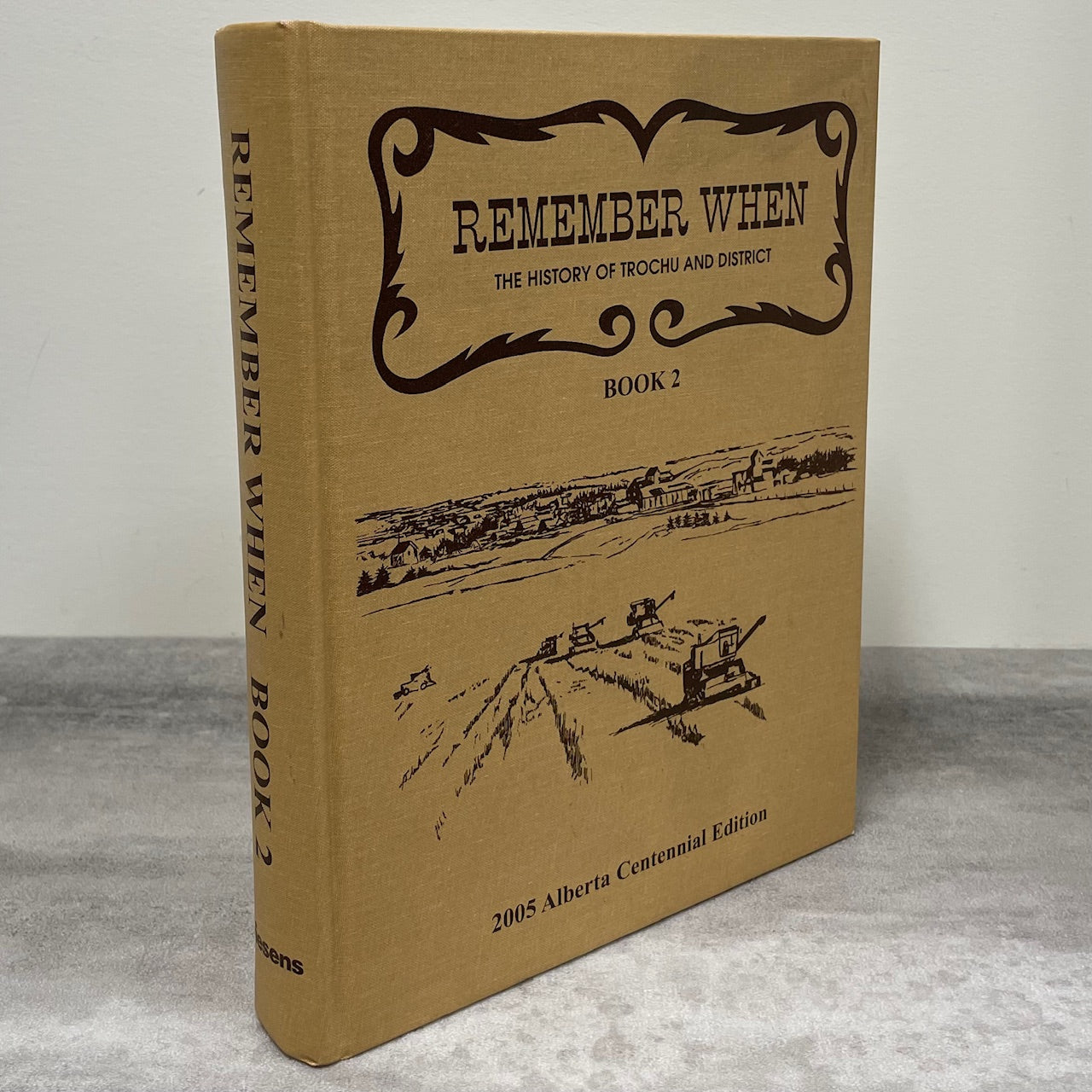 Remember When Trochu 2 Alberta Canada Canadian Local History Used Book