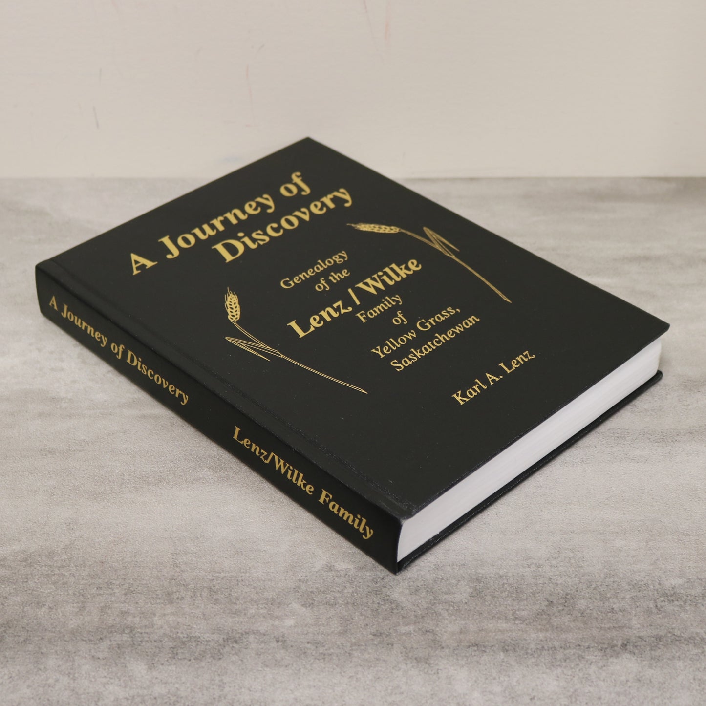A Journey of Discovery Genealogy Lenz Wilke Yellow Grass Saskatchewan Used Book