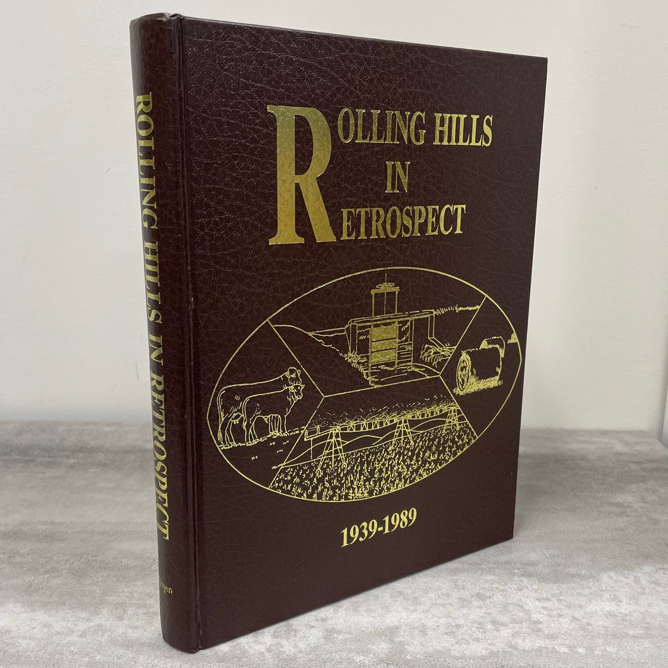Rolling Hills Retrospect Alberta Canada Canadian Local History Used Book