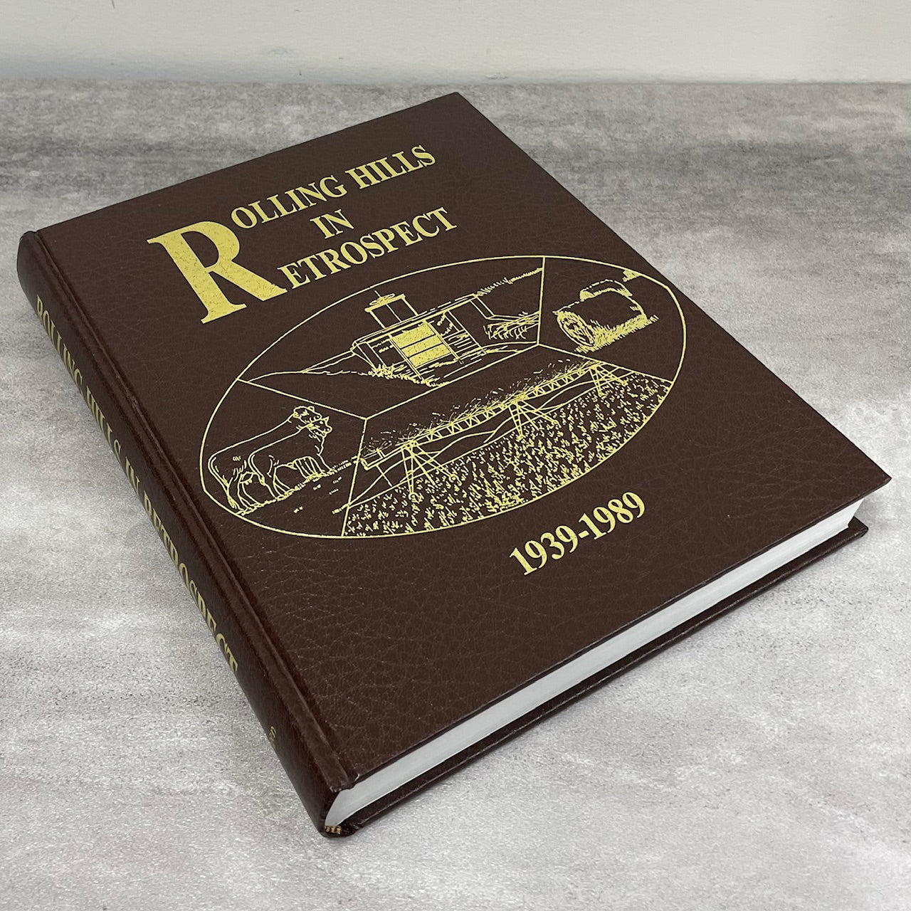 Rolling Hills Retrospect Alberta Canada Canadian Local History Used Book