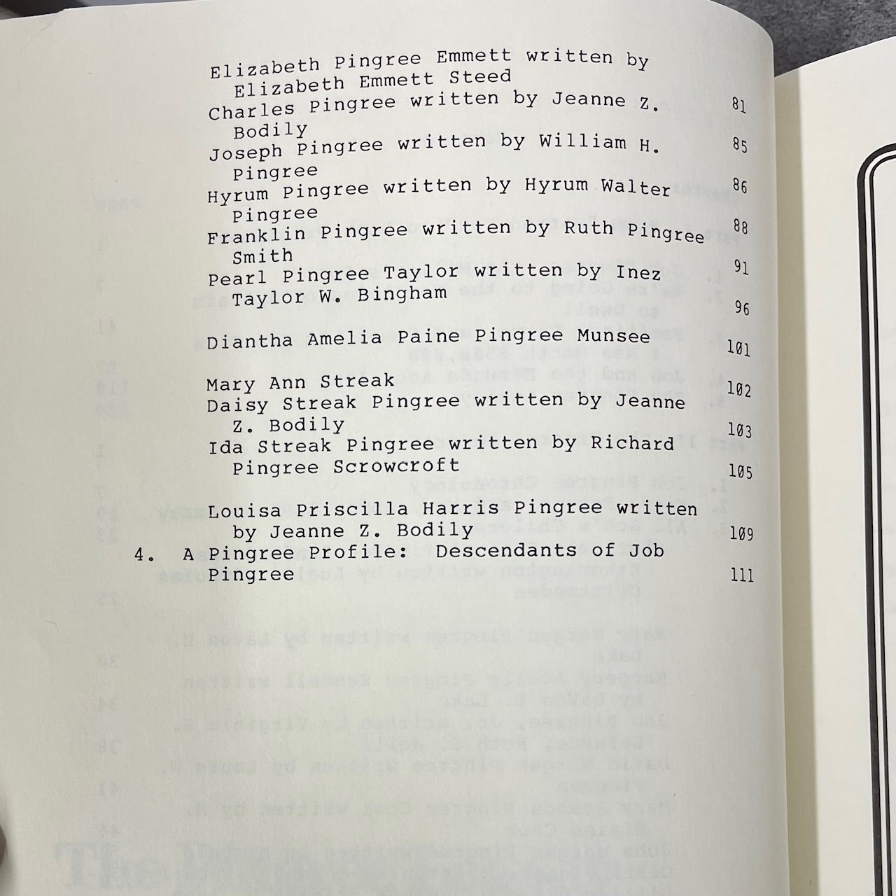 Job Pingree Legacy Genealogy LDS Mormon History Utah Family Used Book