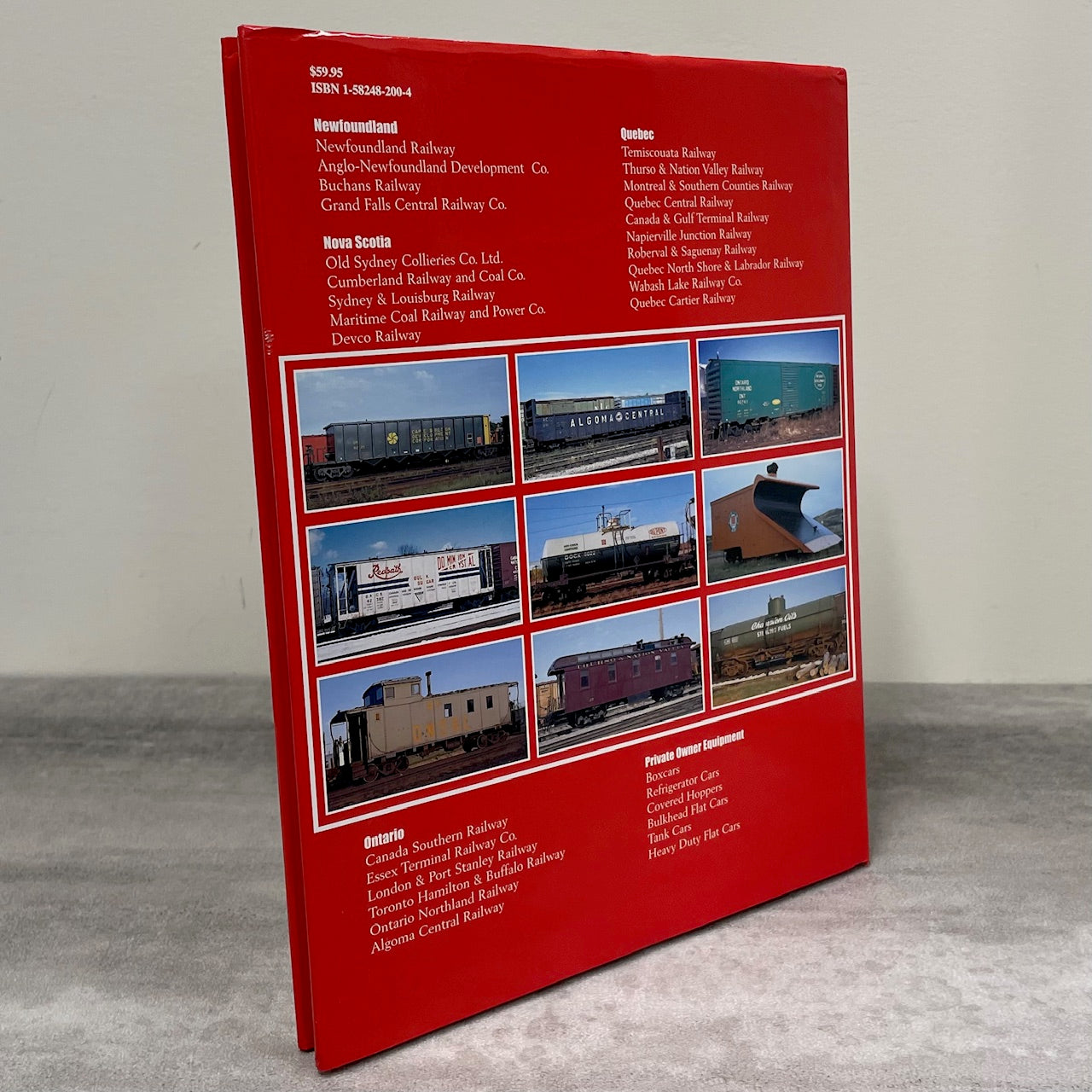 Canadian Railways Freight Passenger Equipment Railroad Pacific National Vol 1 Book