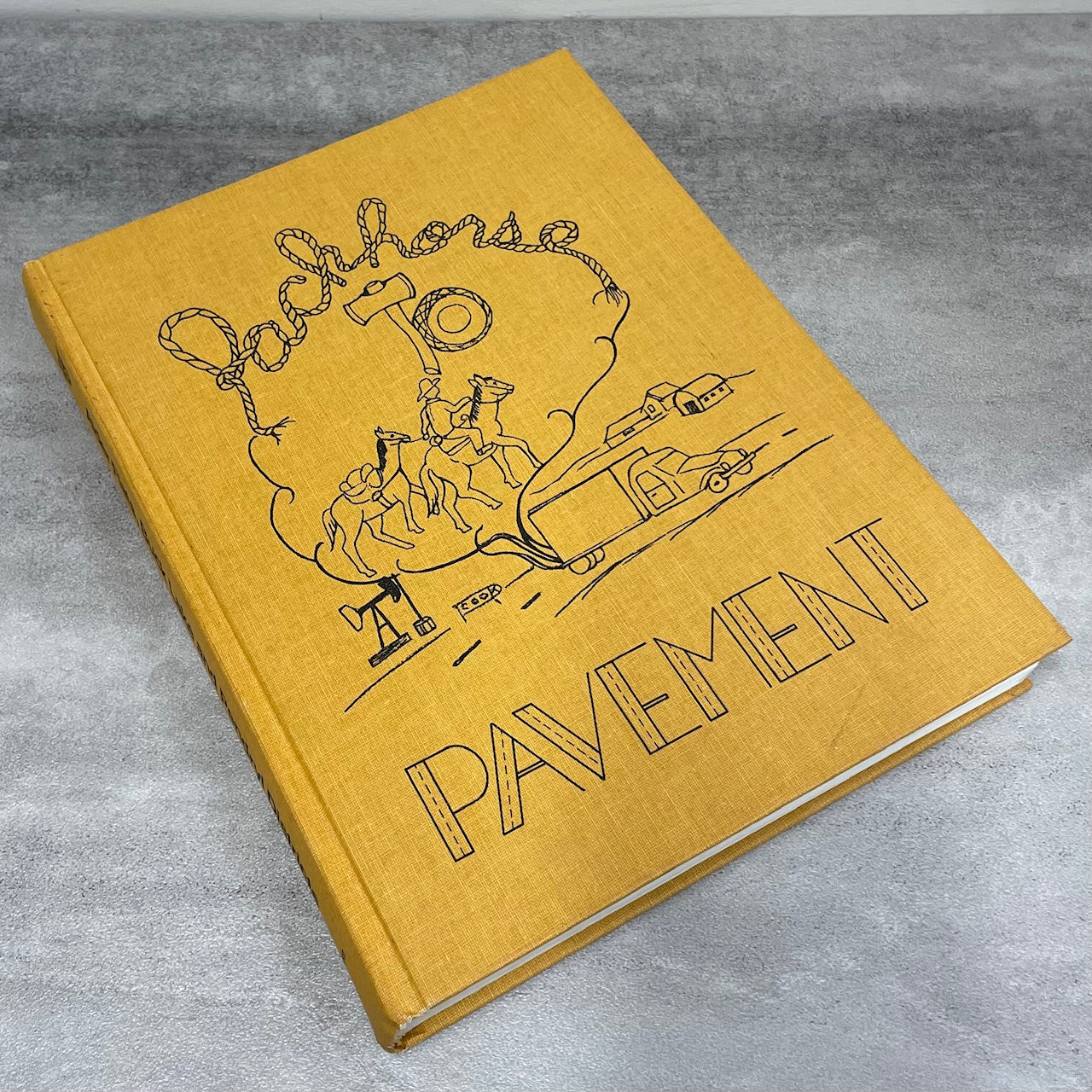 Packhorse Pavement Buck Lake Alder Flats Alberta Canada Canadian History Book