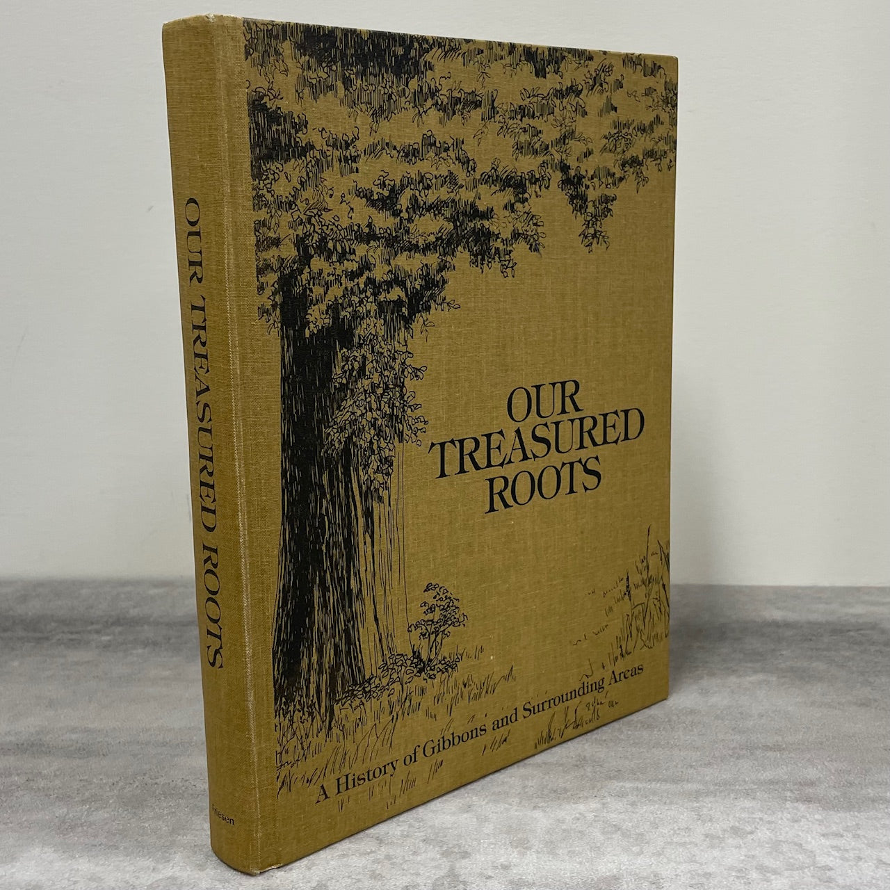 Our Treasured Roots Gibbons Alberta Canada Canadian Local History Used Book