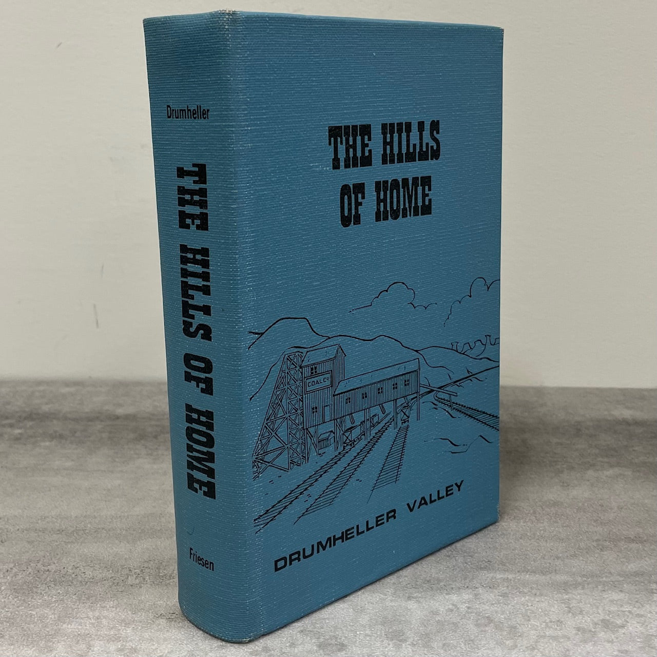 Hills of Home Drumheller Valley Alberta Canada Canadian Local History Used Book