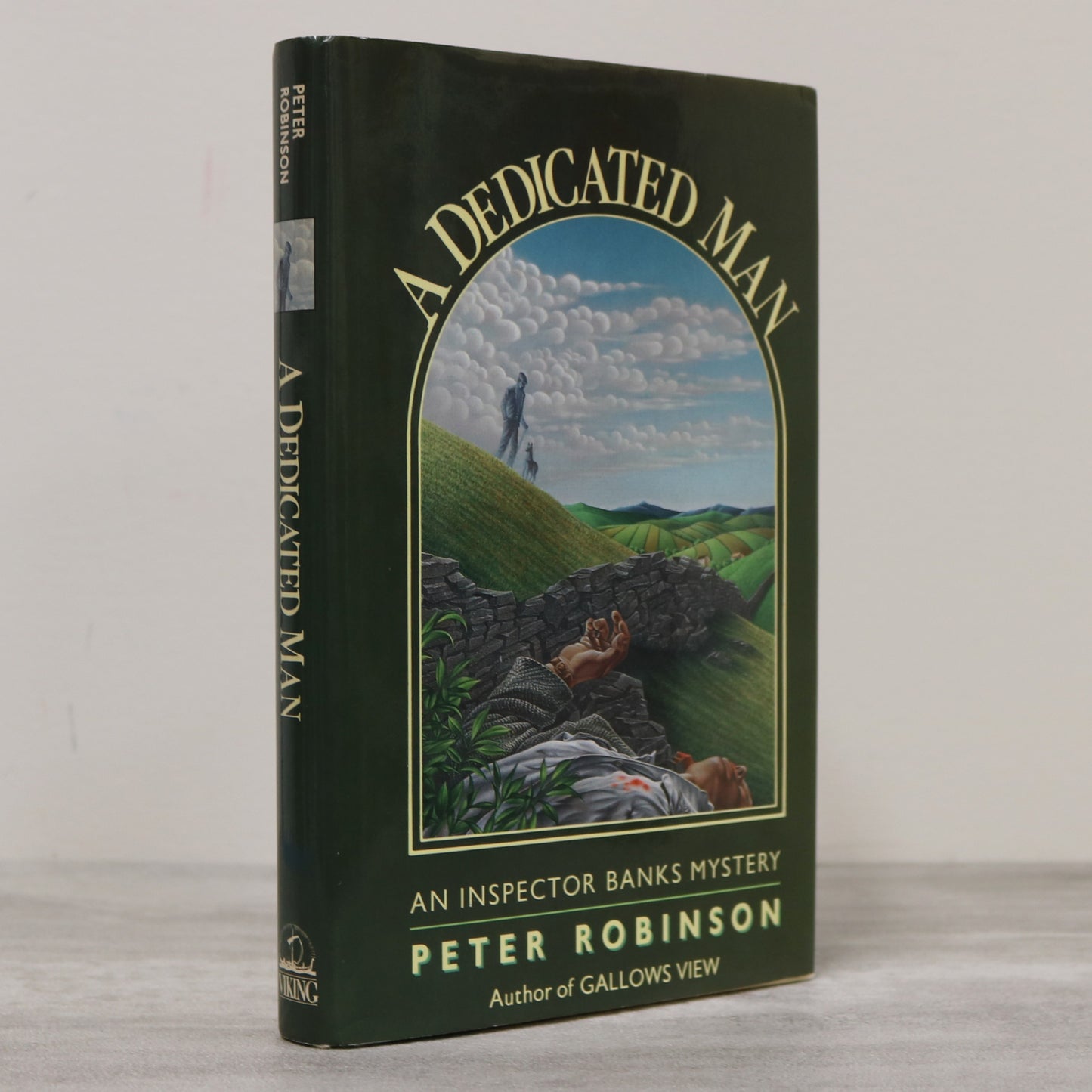 A Dedicated Man Peter Robinson Inspector Banks 1st Edition Mystery Used Book