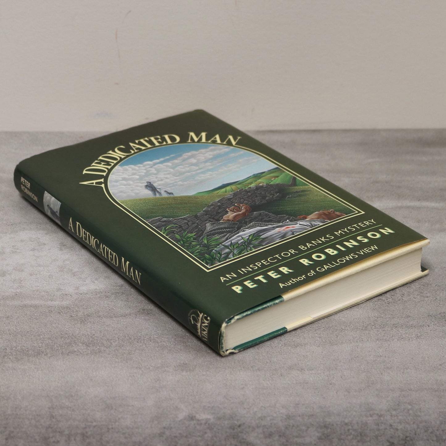 A Dedicated Man Peter Robinson Inspector Banks 1st Edition Mystery Used Book