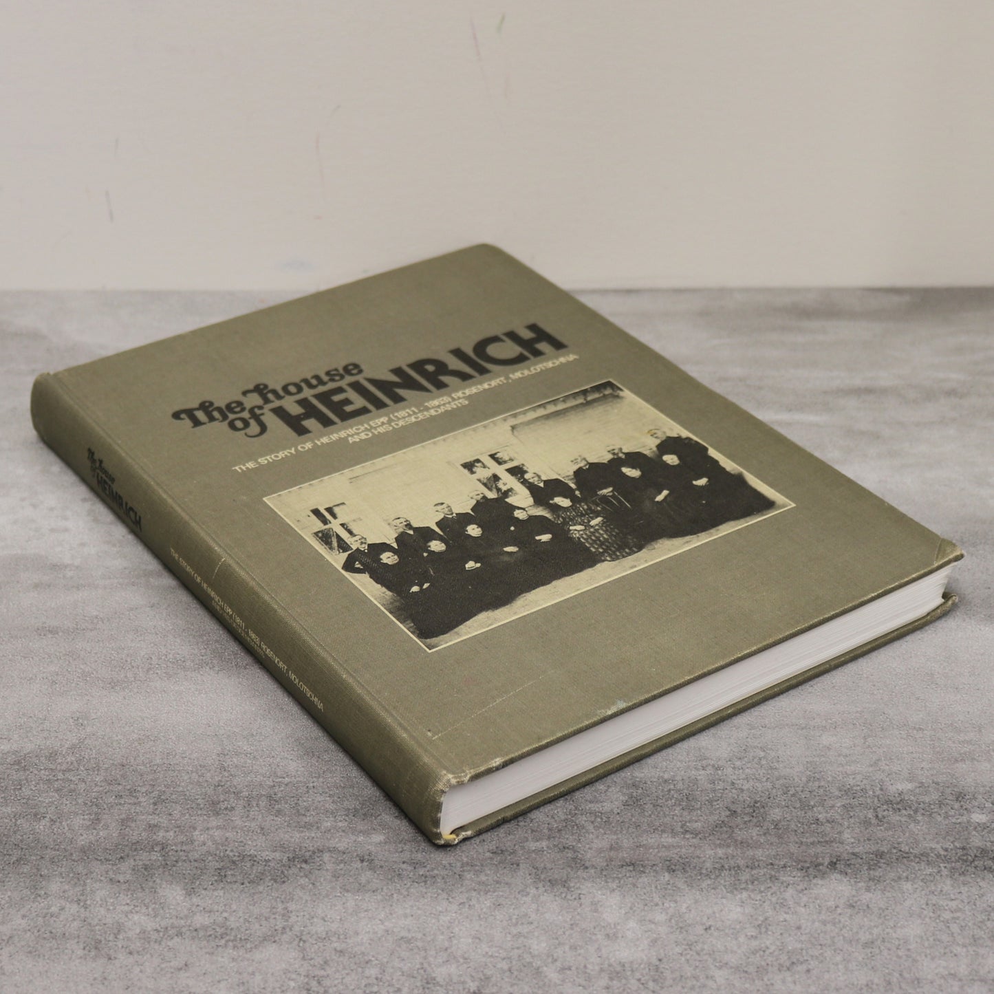 House Heinrich Epp Rosenort Molotoschna Mennonite Manitoba Genealogy History Book