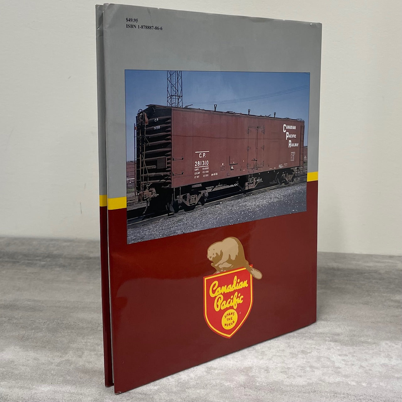 Canadian Pacific CP Railway Railroad Freight Passenger Equipment Color Guide Book