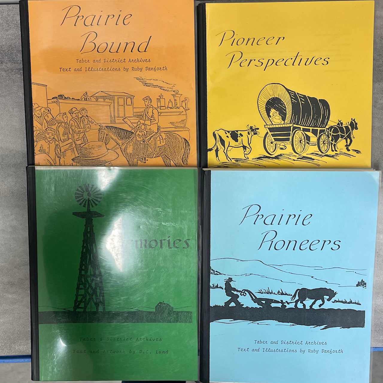 Taber Alberta Canada Canadian History Prairie Pioneer 4 Used Books