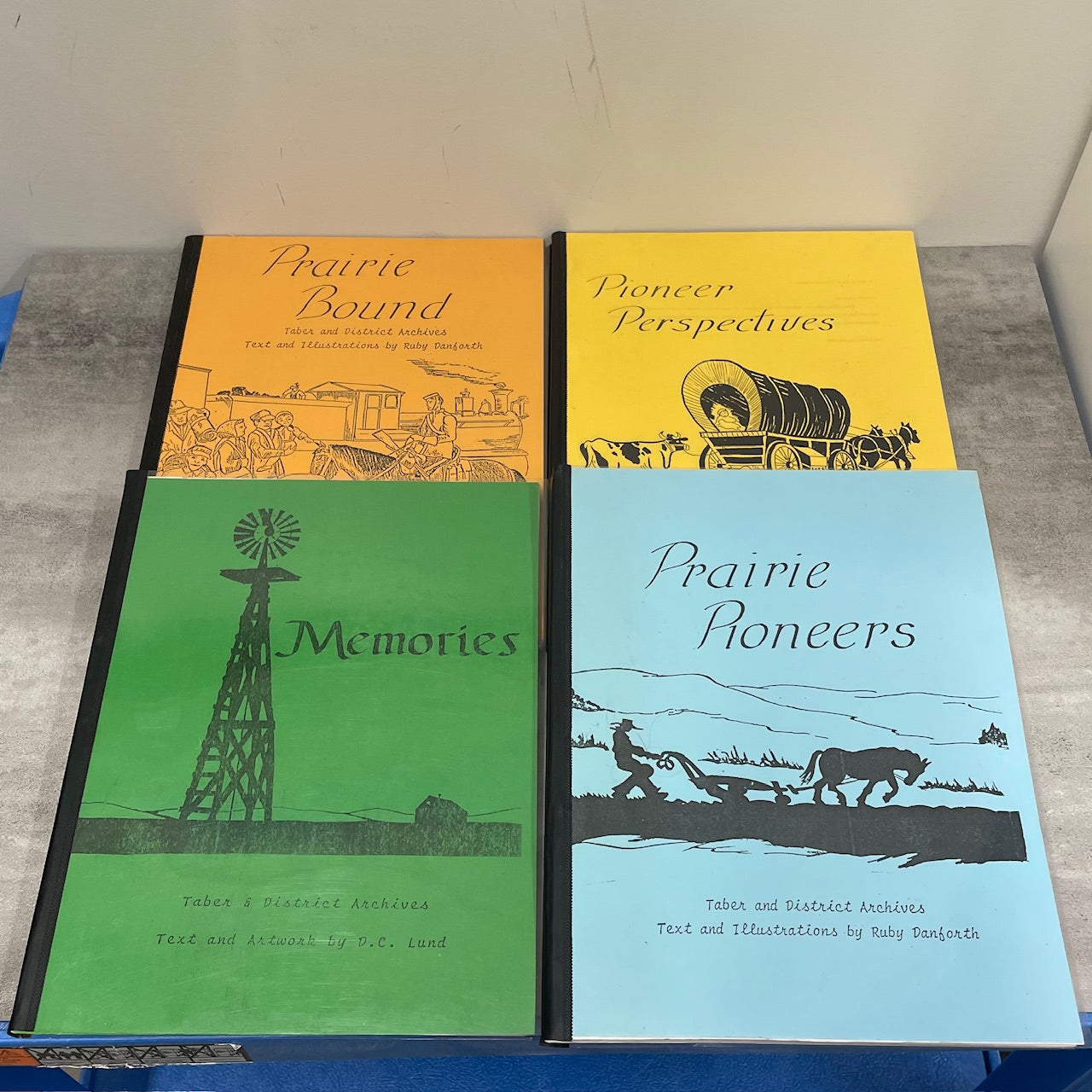 Taber Alberta Canada Canadian History Prairie Pioneer 4 Used Books