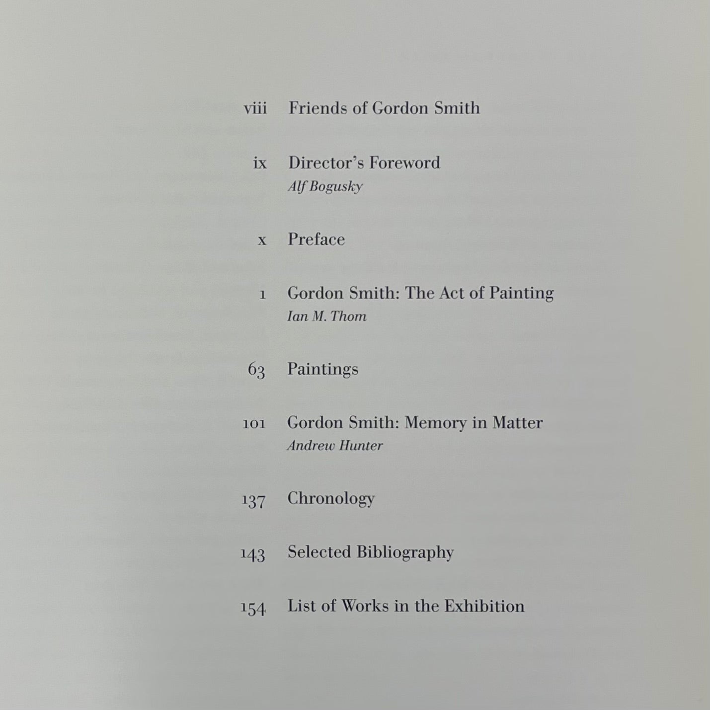 Gordon Smith Act of Painting Canada Canadian Artist Painter Paintings Art Book