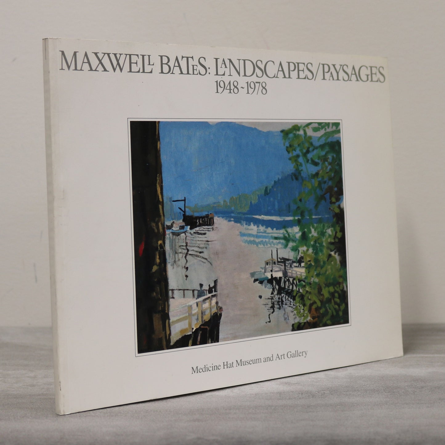 Maxwell Bates Landscapes Canadian Artist Art Painter Painting Alberta Used Book