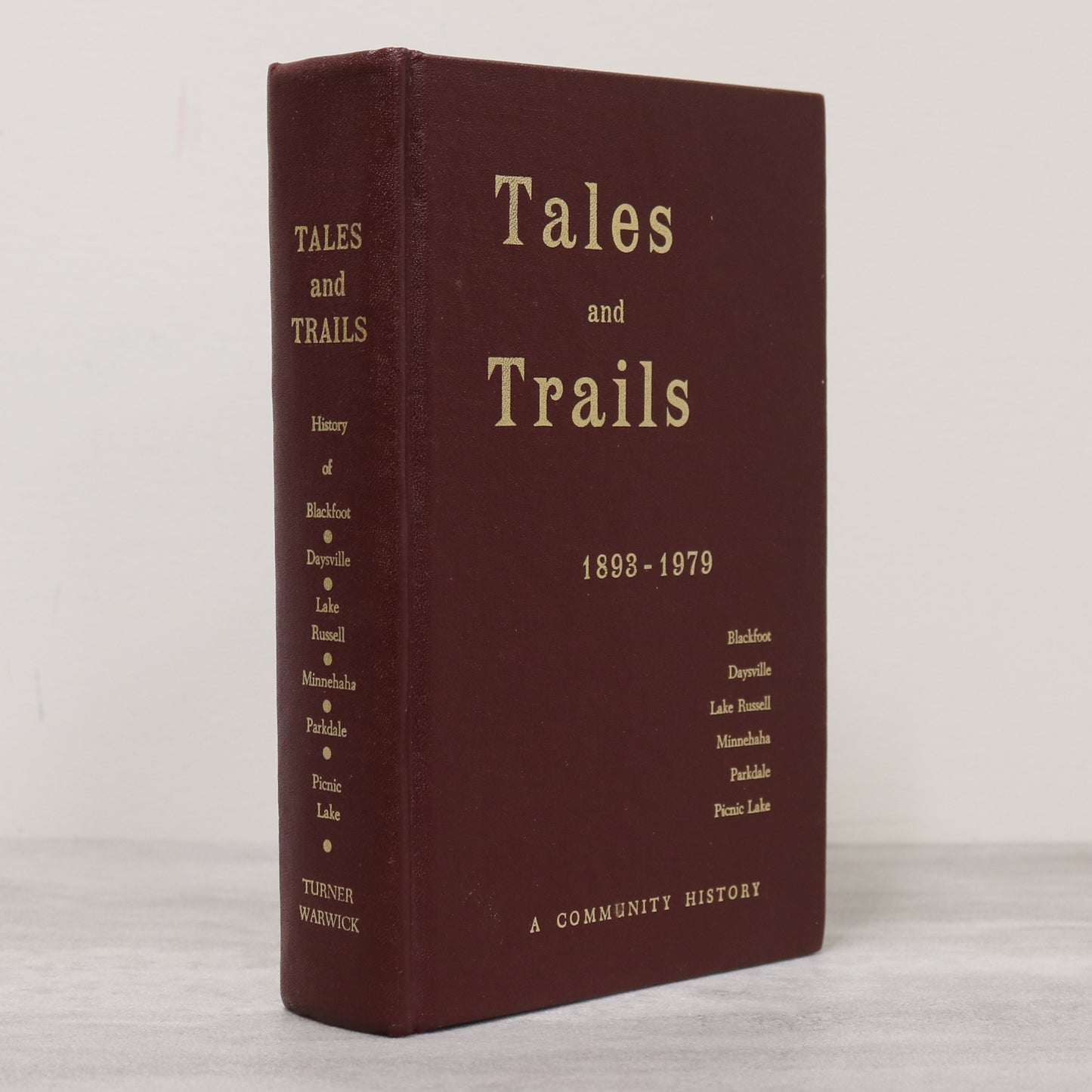 Tales and Trails Minnehaha Daysville Saskatchewan Canada Canadian Local History Book